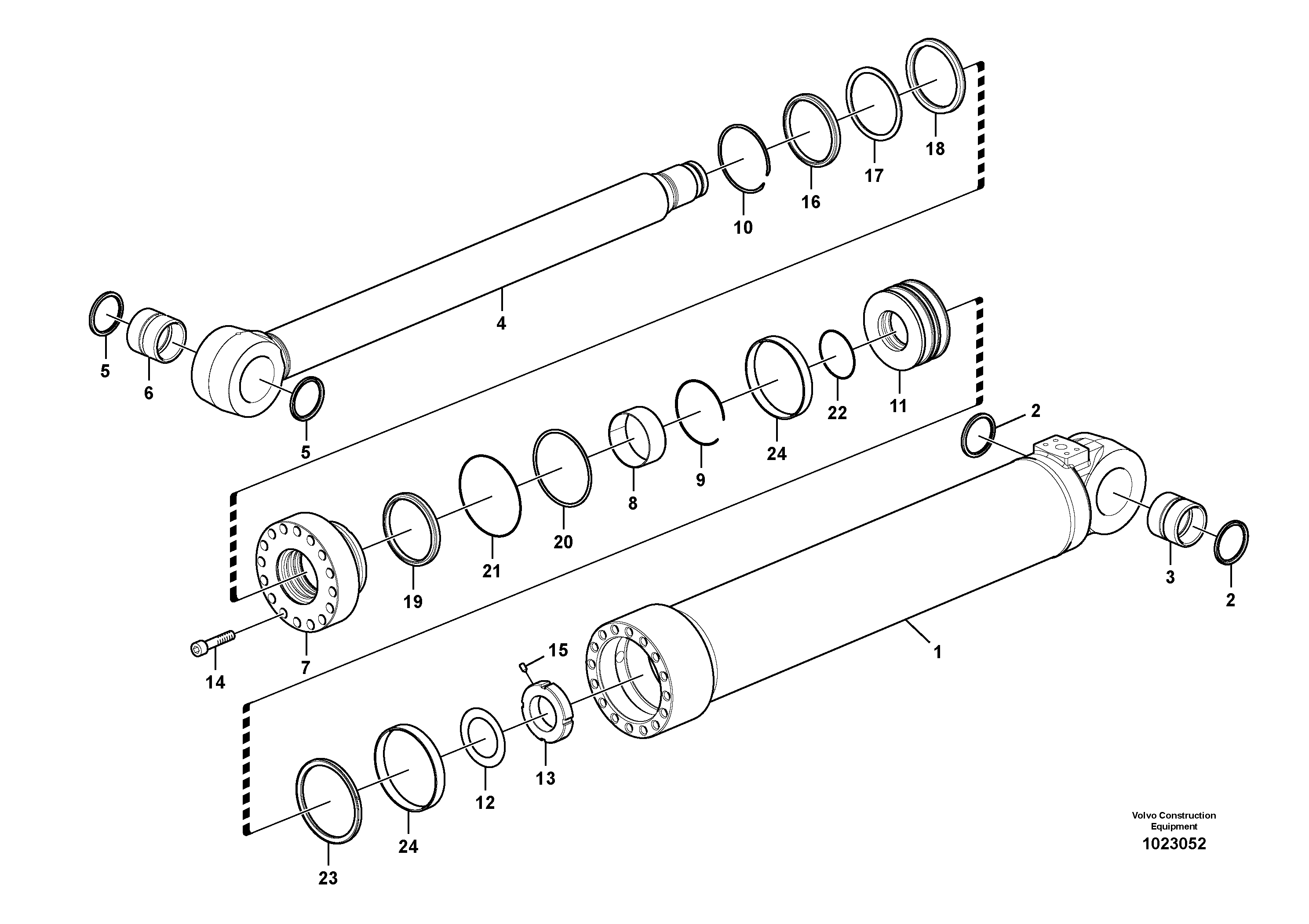 Lower Part Dipp RM/VOE14589725 VOLVO