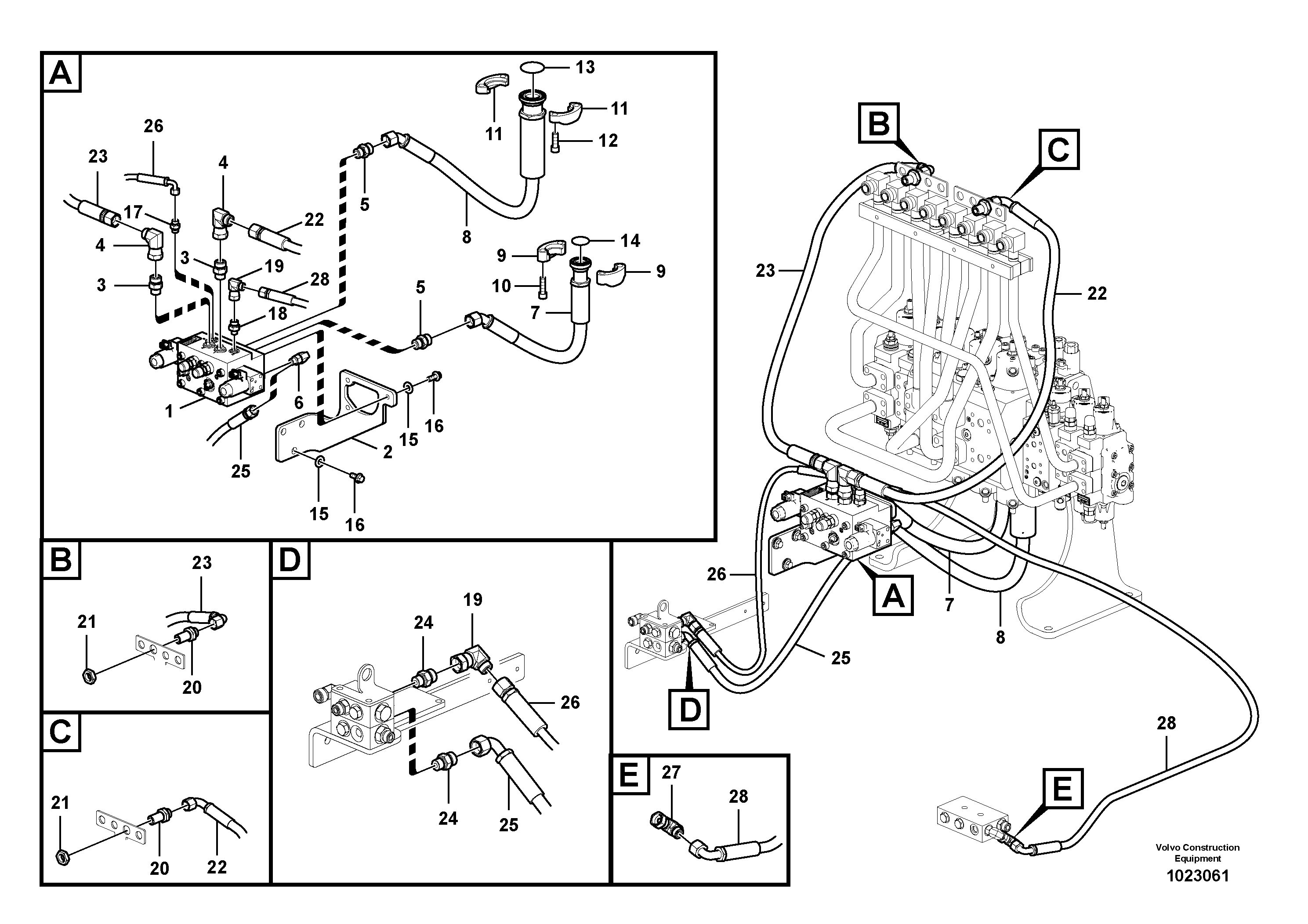 Timing gear casing VOE936479 VOLVO