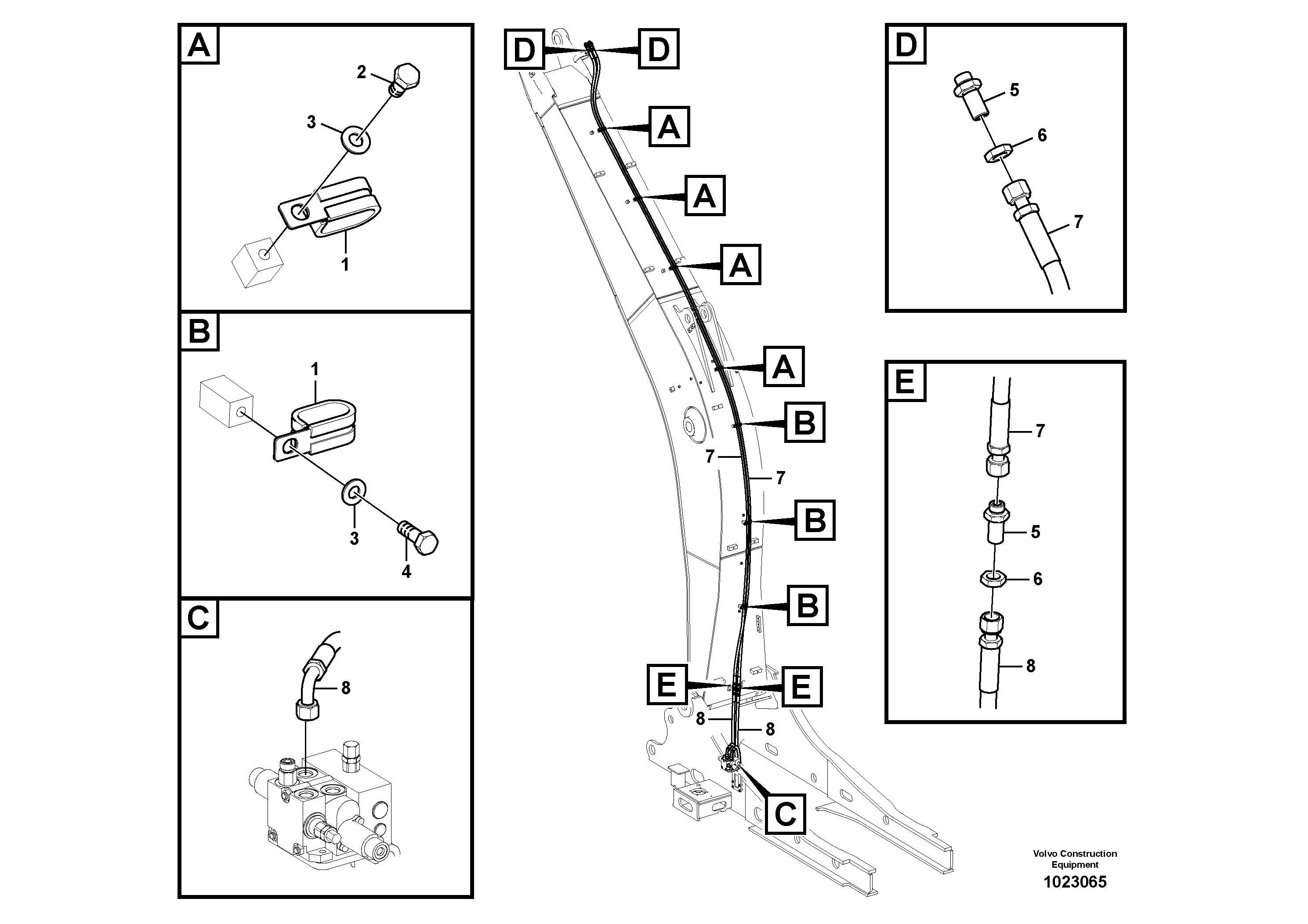 Timing gear casing VOE938372 VOLVO