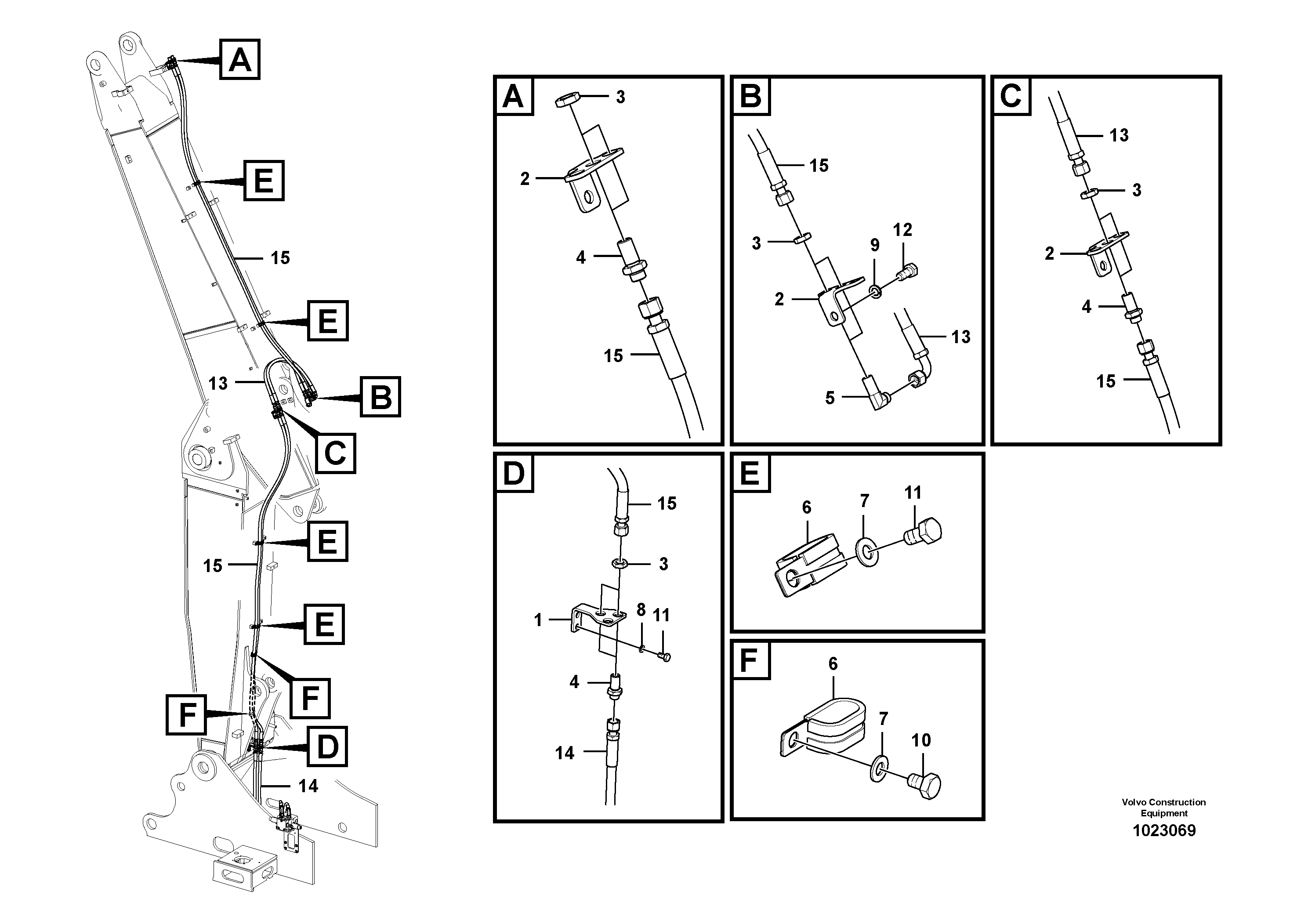Timing gear casing VOE936637 VOLVO