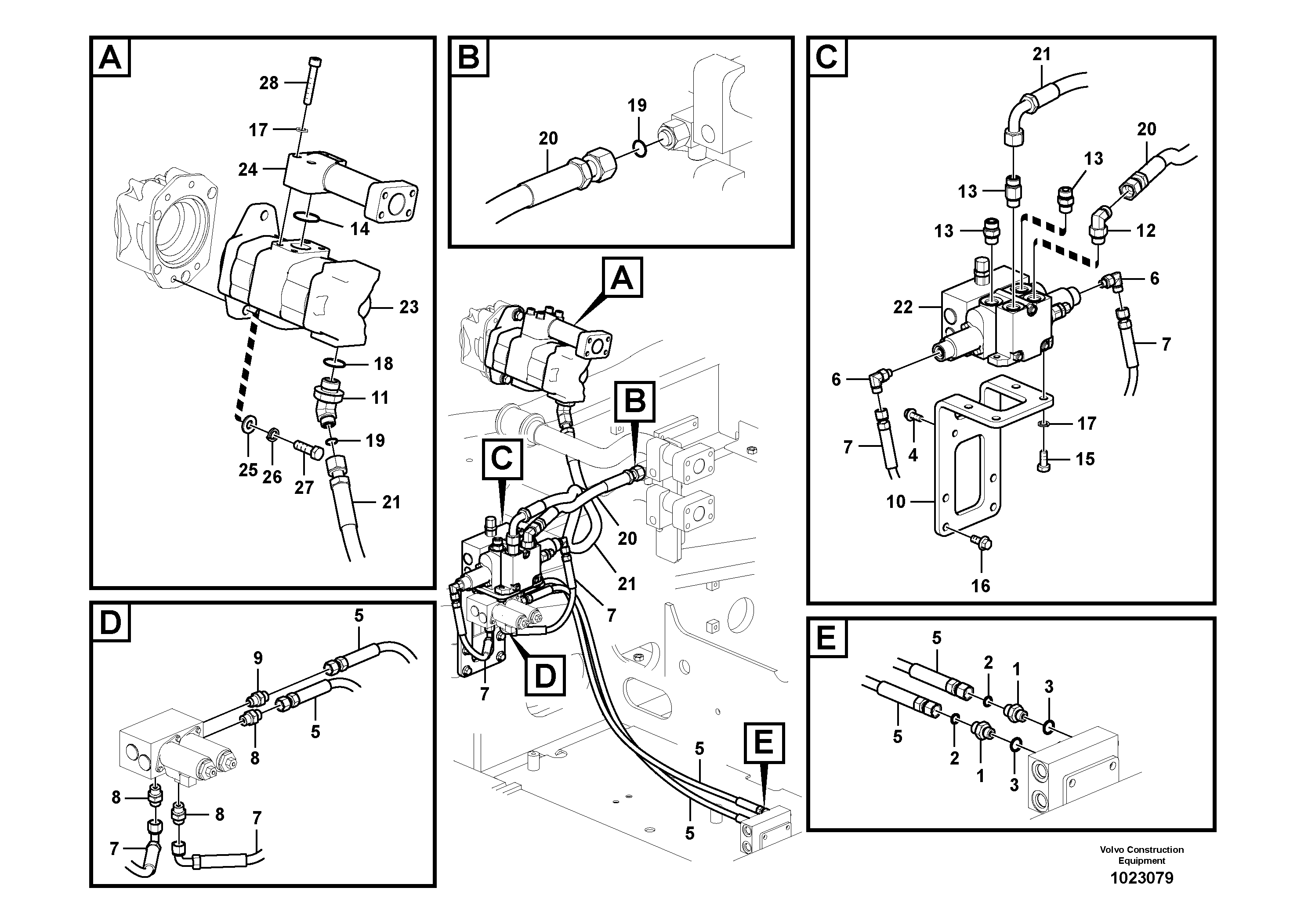 Timing gear casing VOE938568 VOLVO