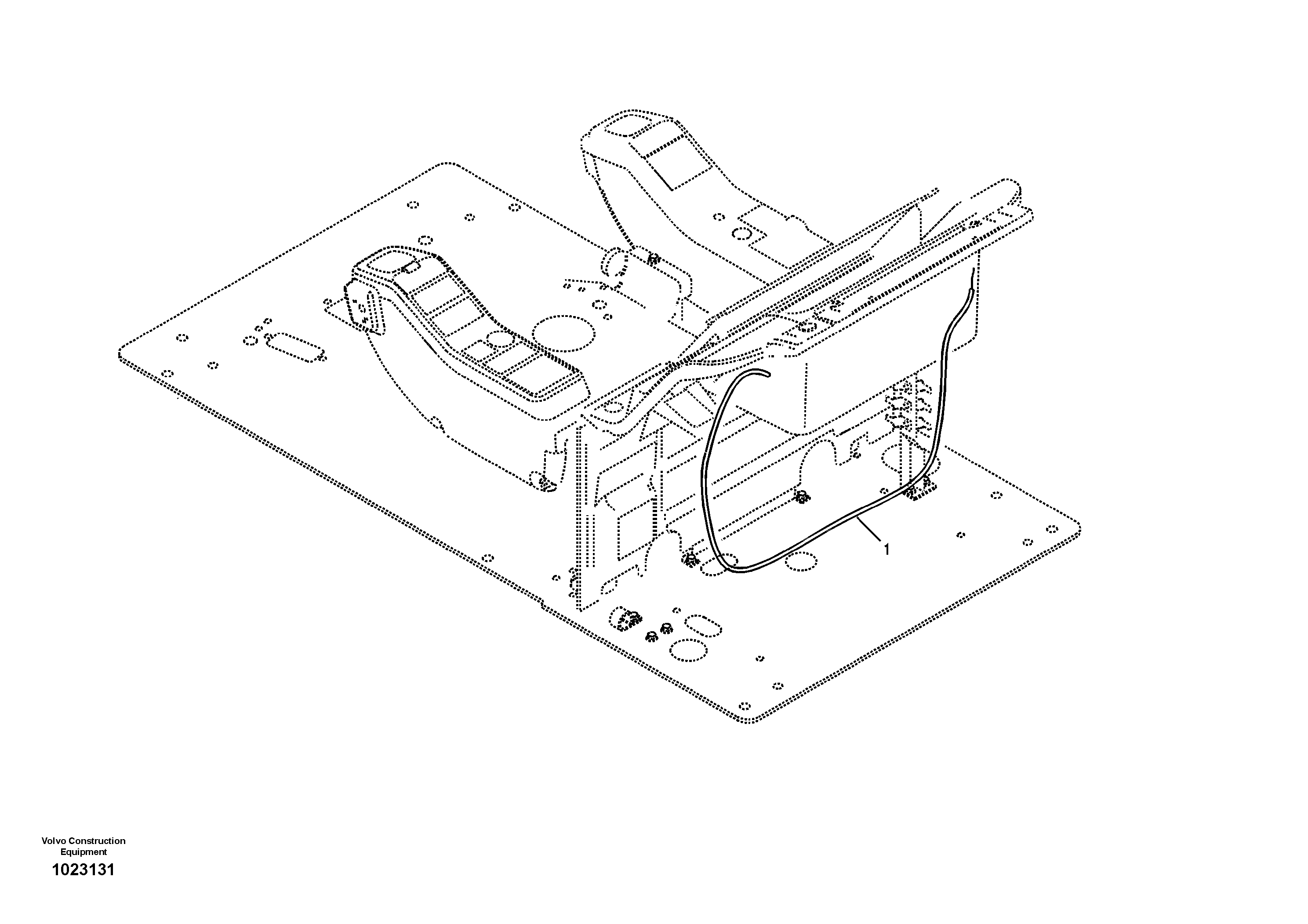 Wire harness VOE14548712 VOLVO