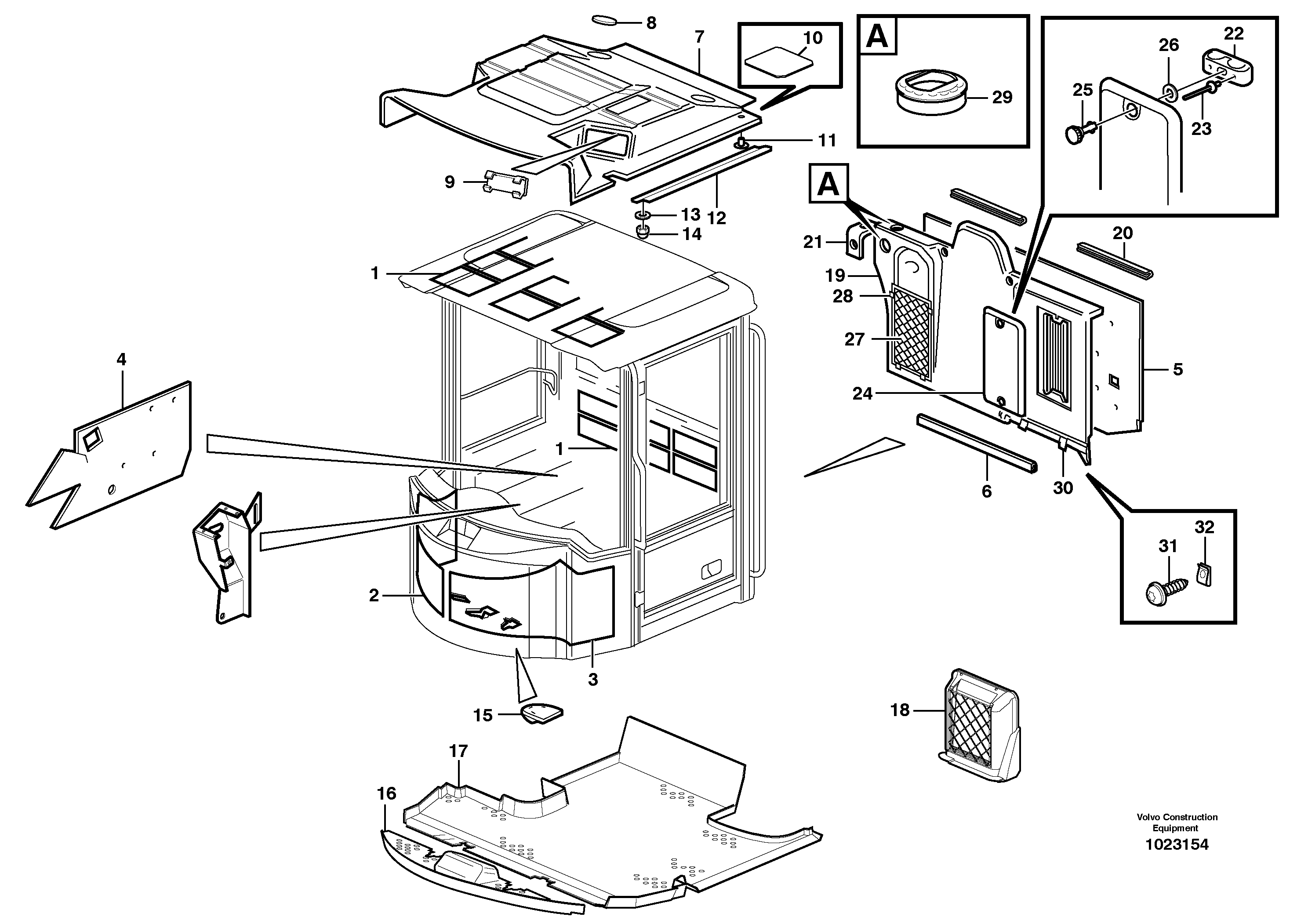 Pressostat VOE11429175 VOLVO
