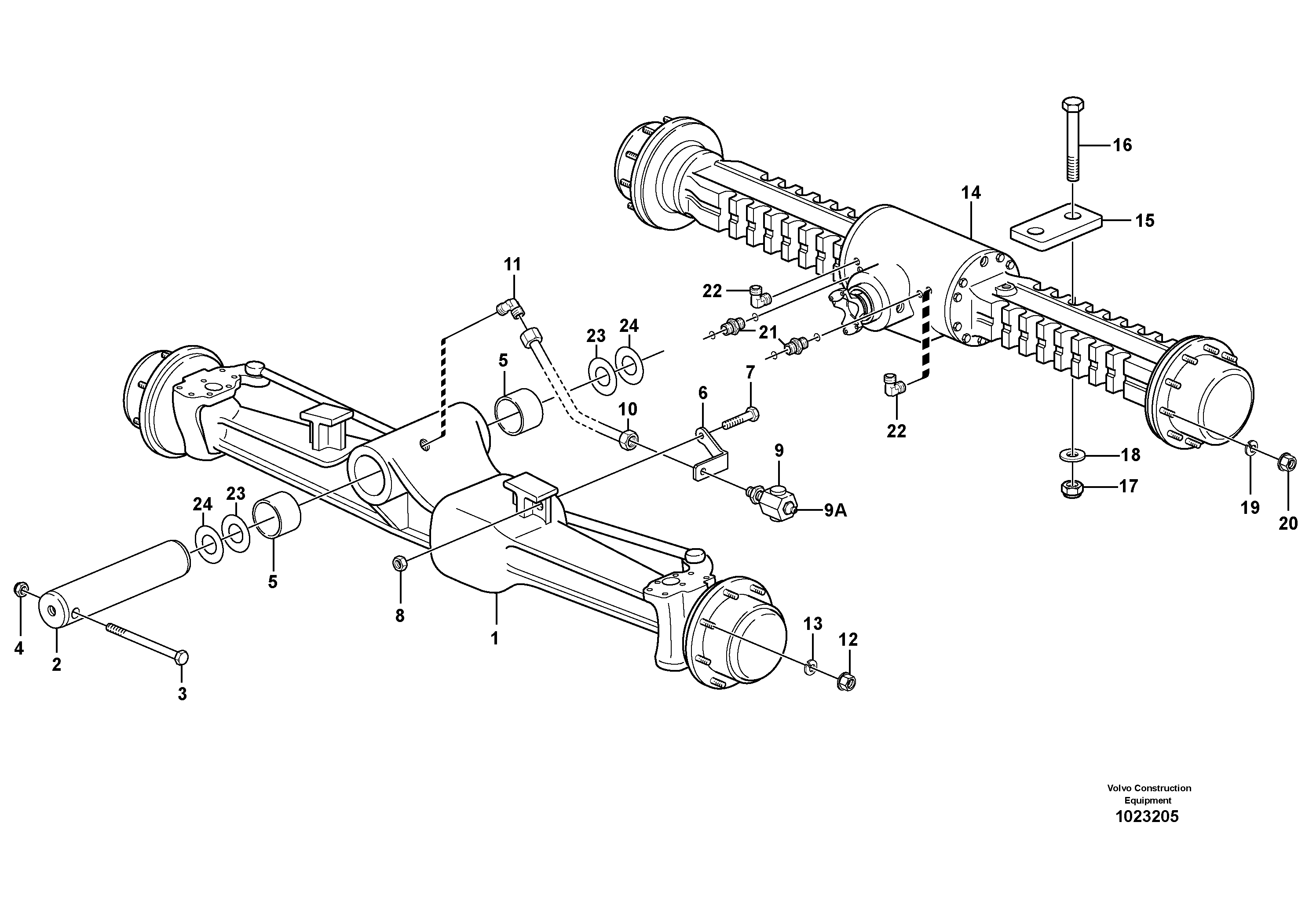 Washer VOE13955906 VOLVO