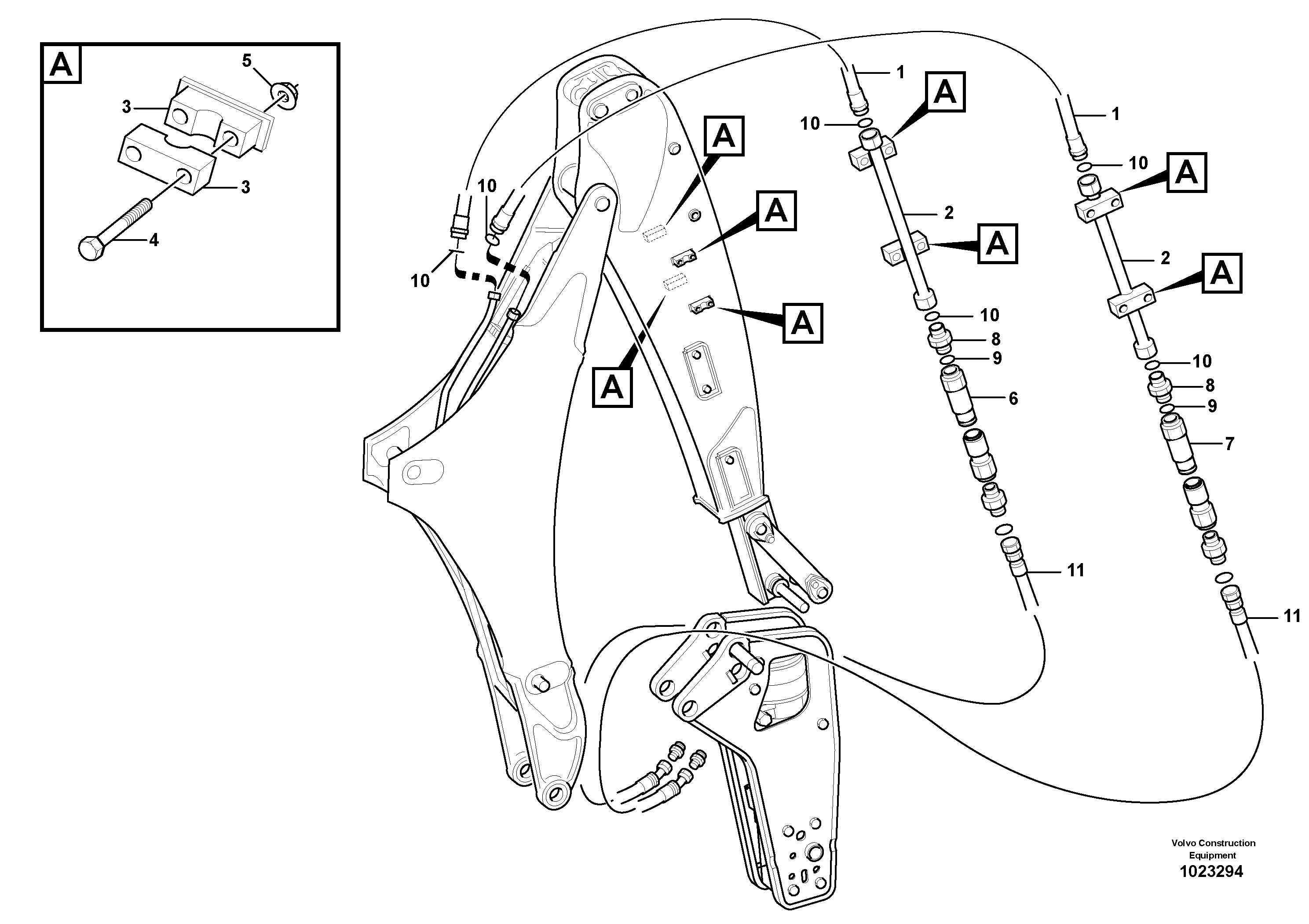 For upper engine part VOE11886495 VOLVO