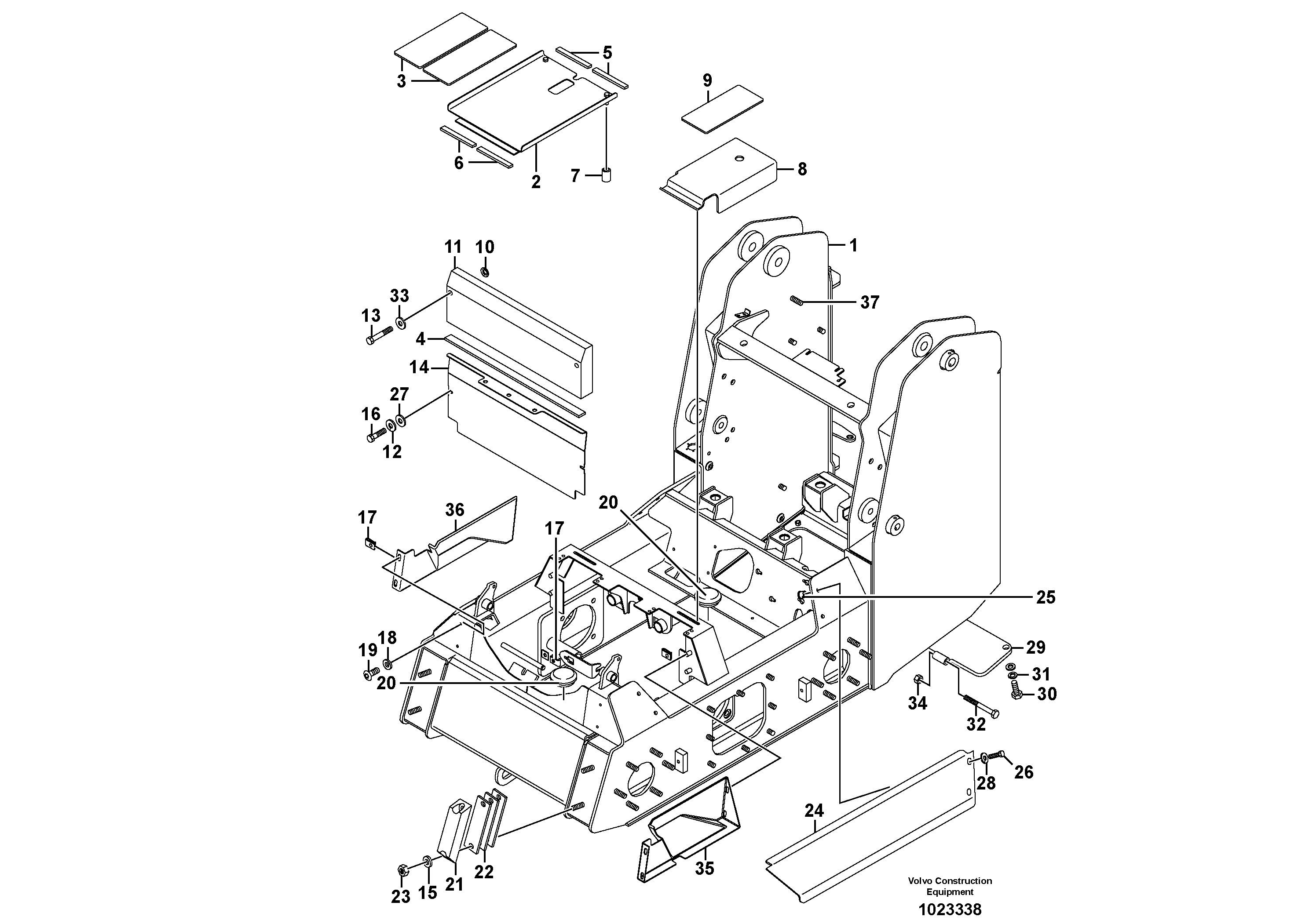 Brake Piston VOE11841263 VOLVO