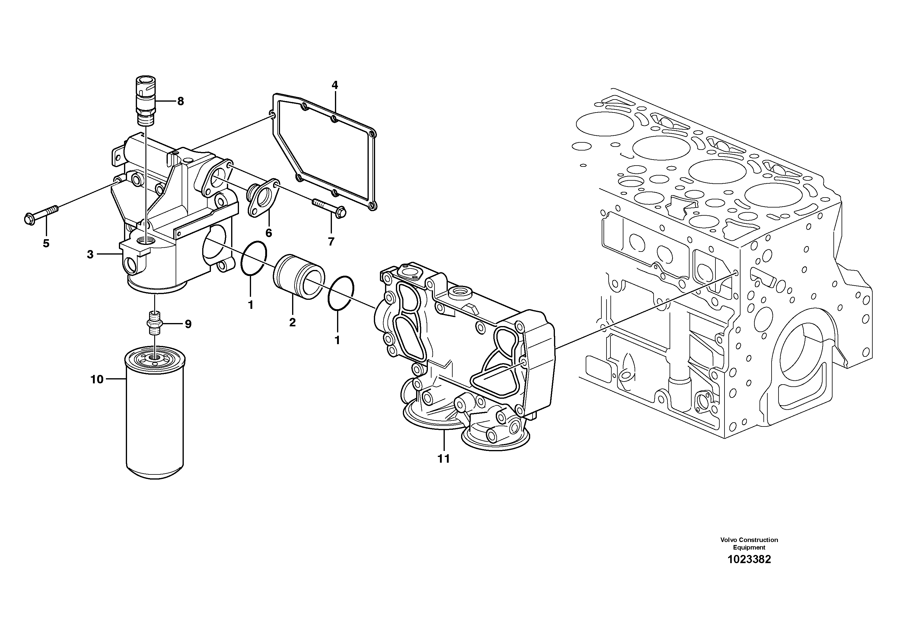 Frame, Lh VOE21307519 VOLVO