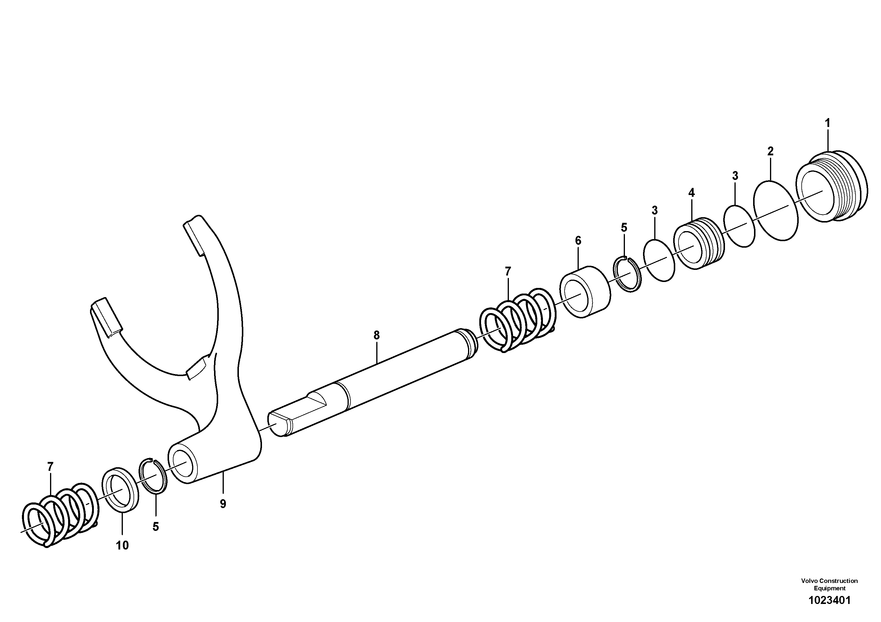 Valve Shell VOE11716573 VOLVO