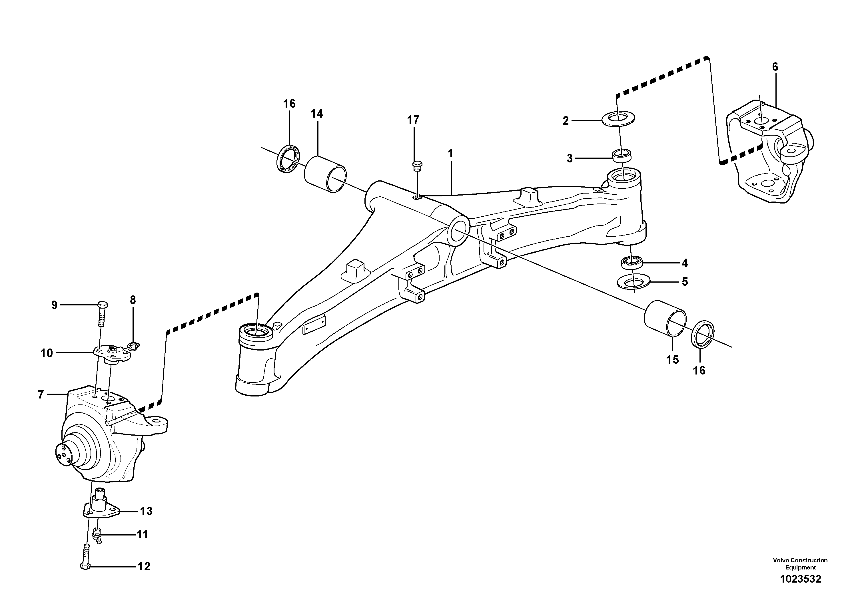 Bearing Housing VOE11716656 VOLVO
