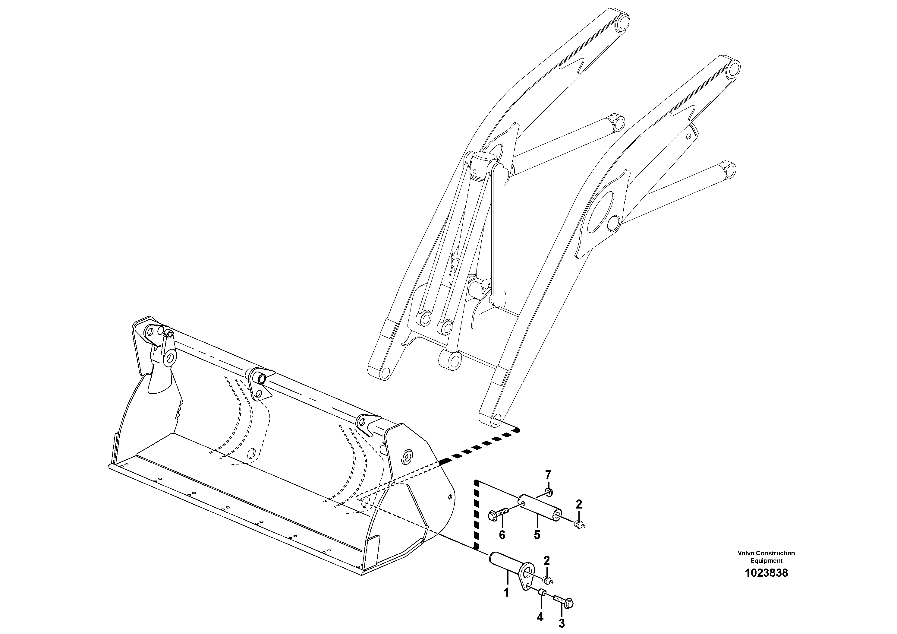 Swg Lk Cylinder VOE11888037 VOLVO