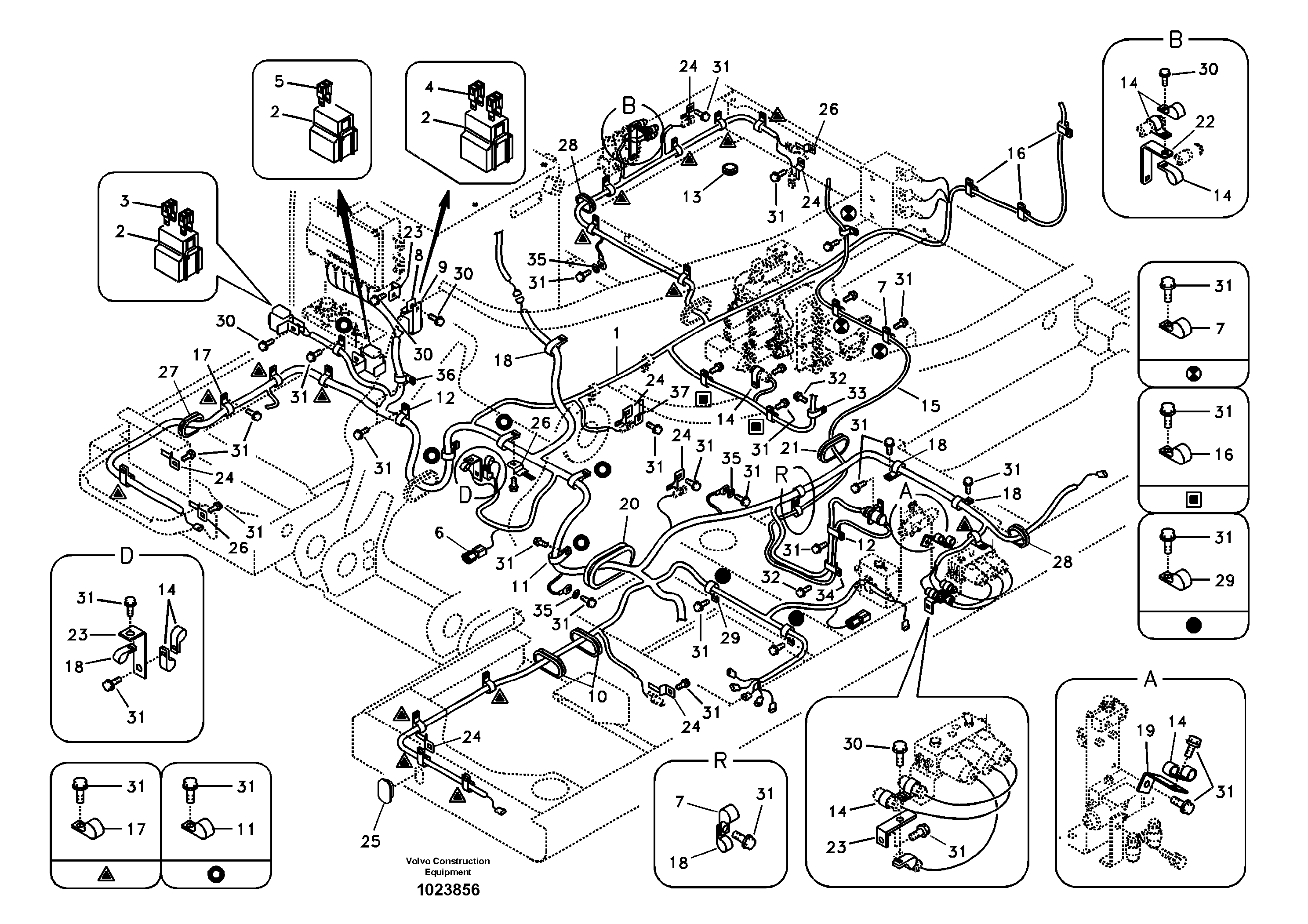 Support Leg VOE14569827 VOLVO