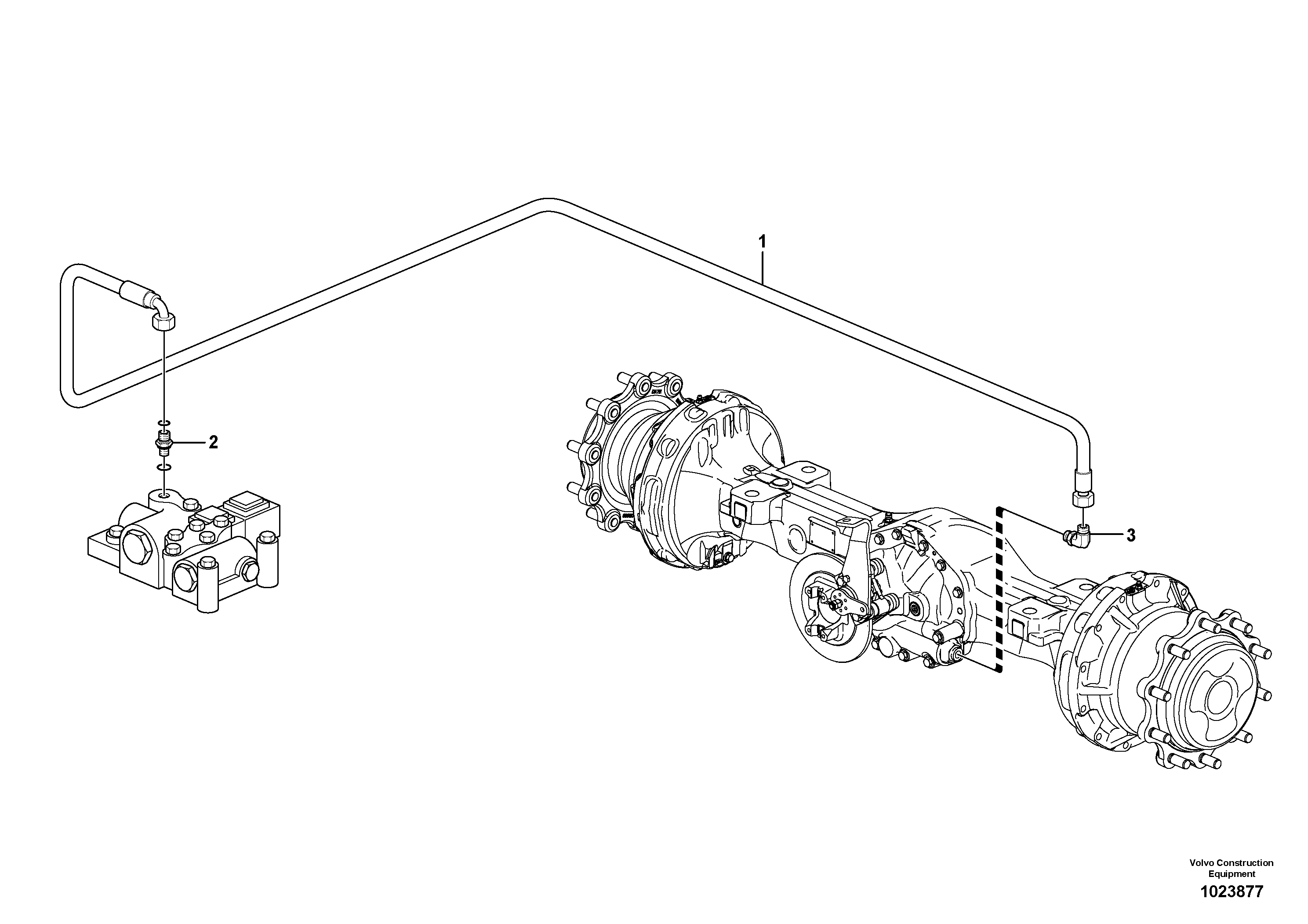 Timing gear casing VOE15038710 VOLVO