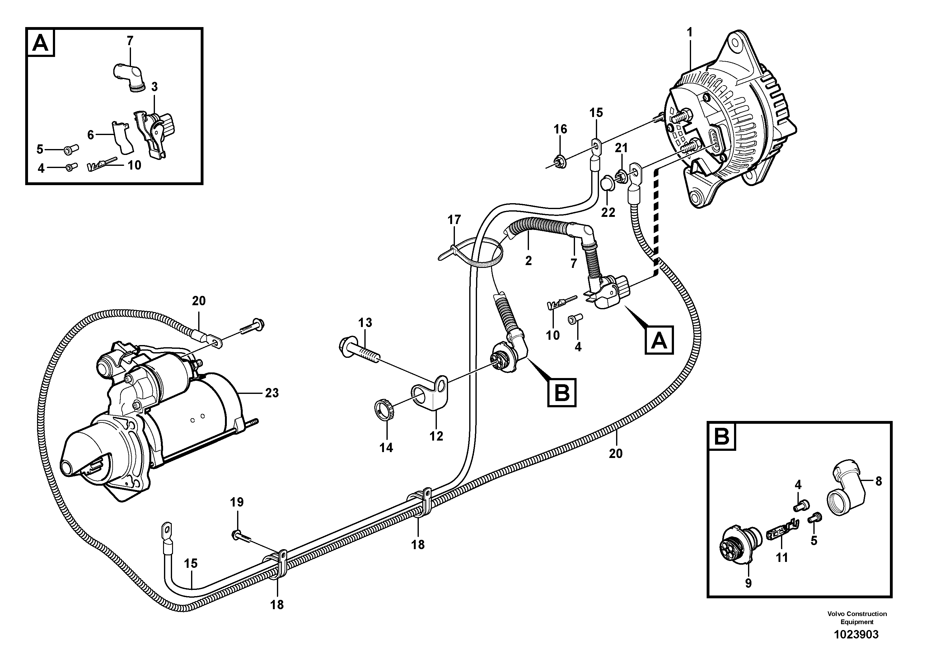 Push Button Kit VOE1078479 VOLVO