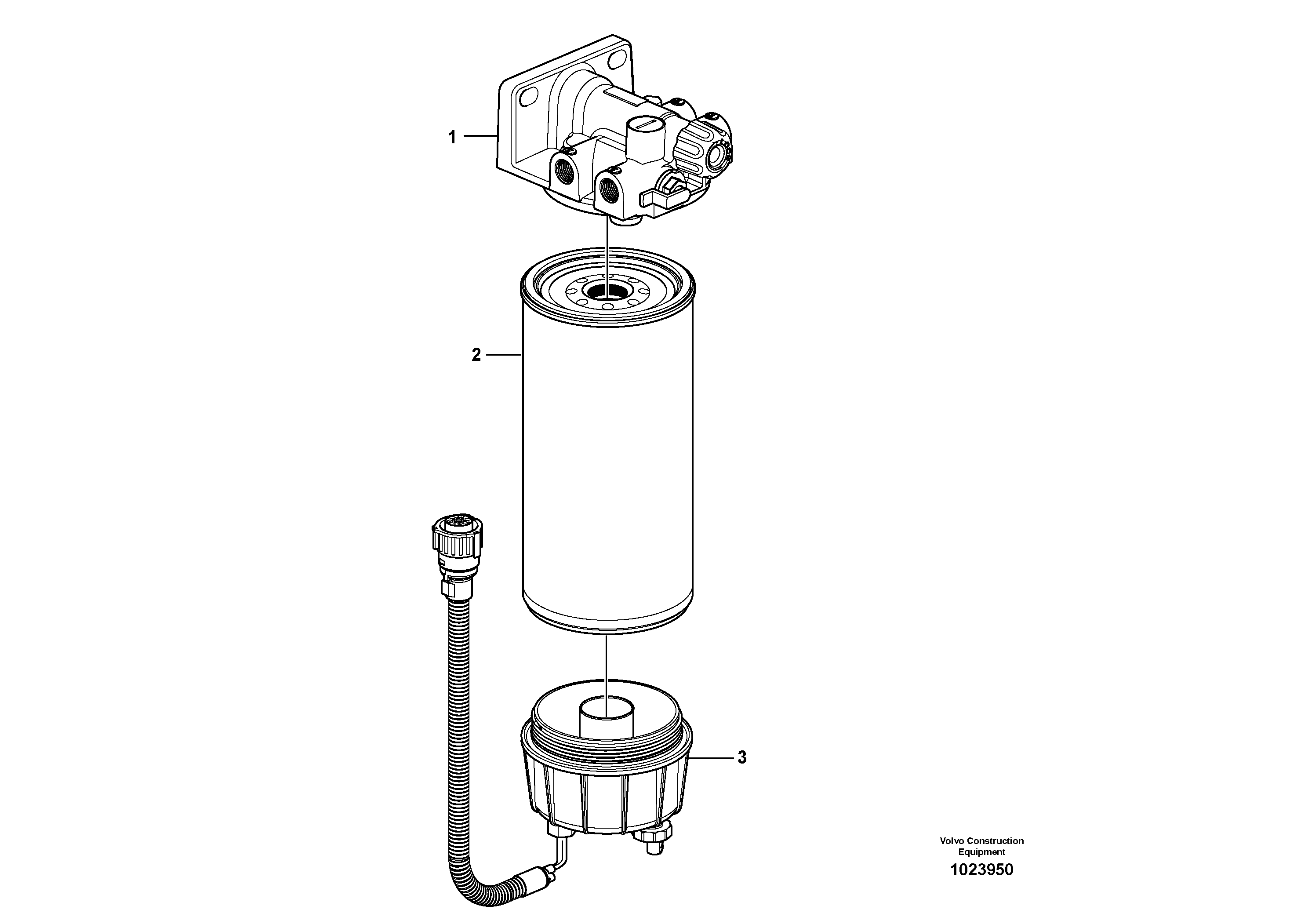 Filter Housing VOE11110756 VOLVO