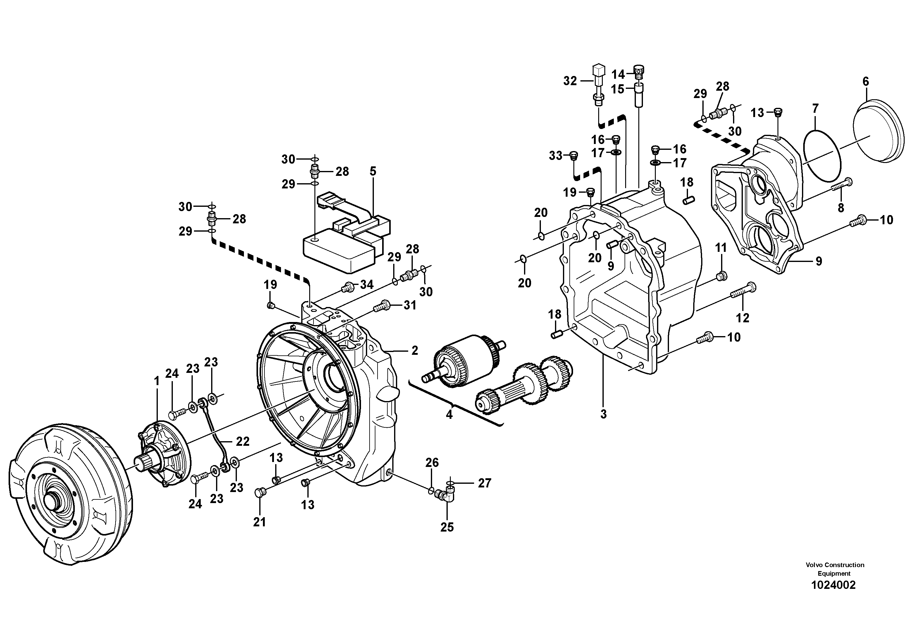 Mounting rail VOE970809 VOLVO