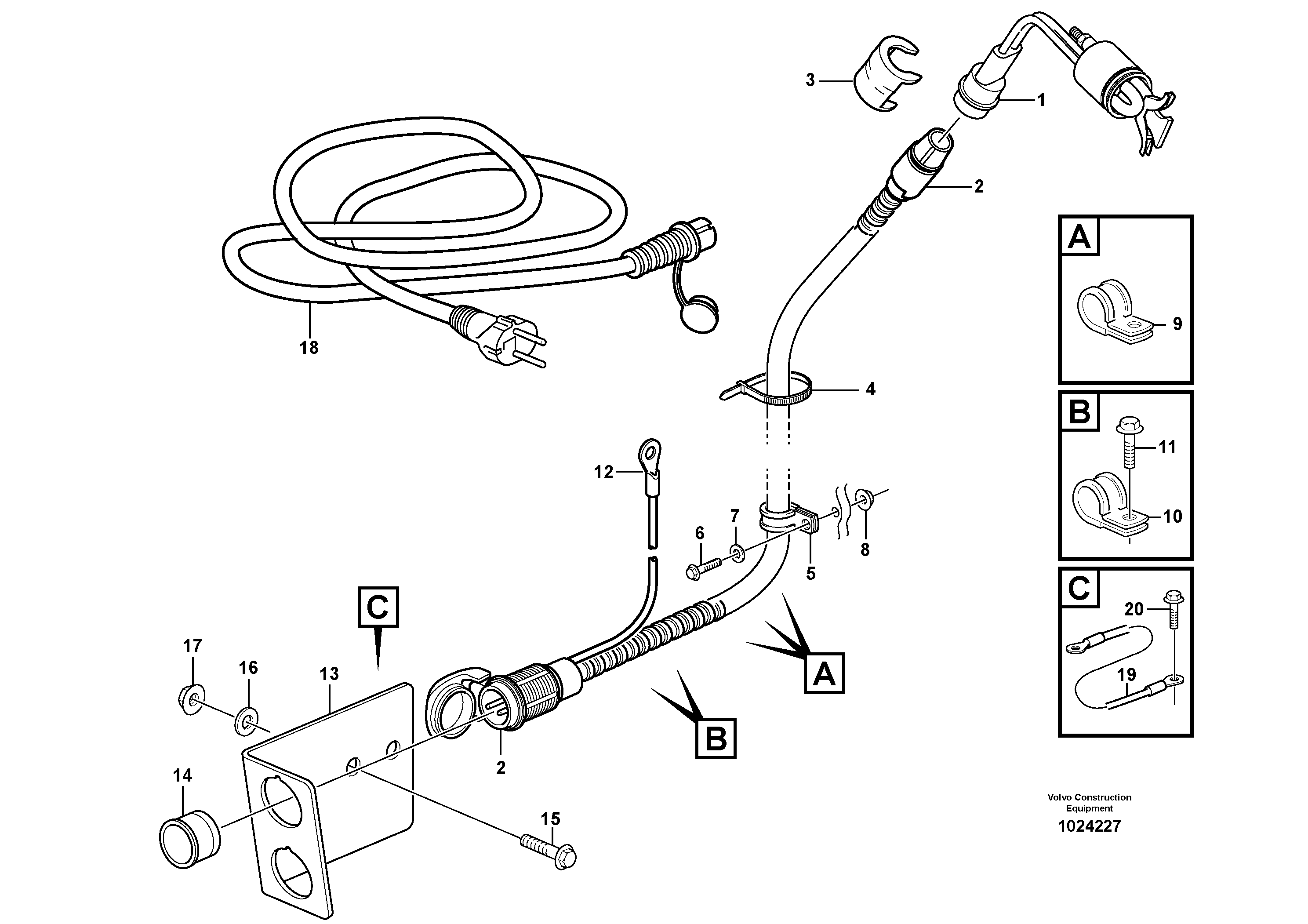 Connector Kit VOE11170266 VOLVO