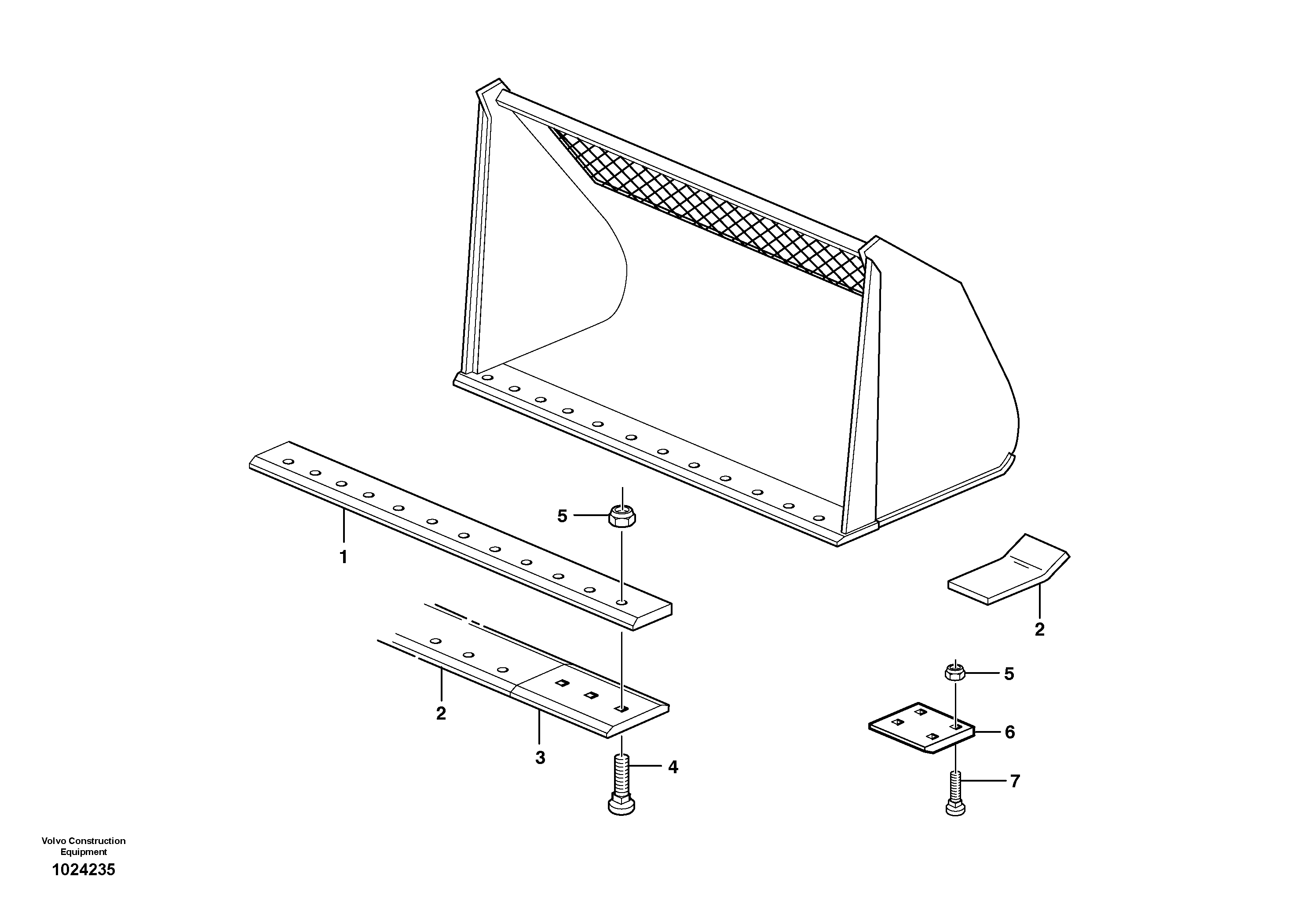 Cutting edge VOE11156079 VOLVO