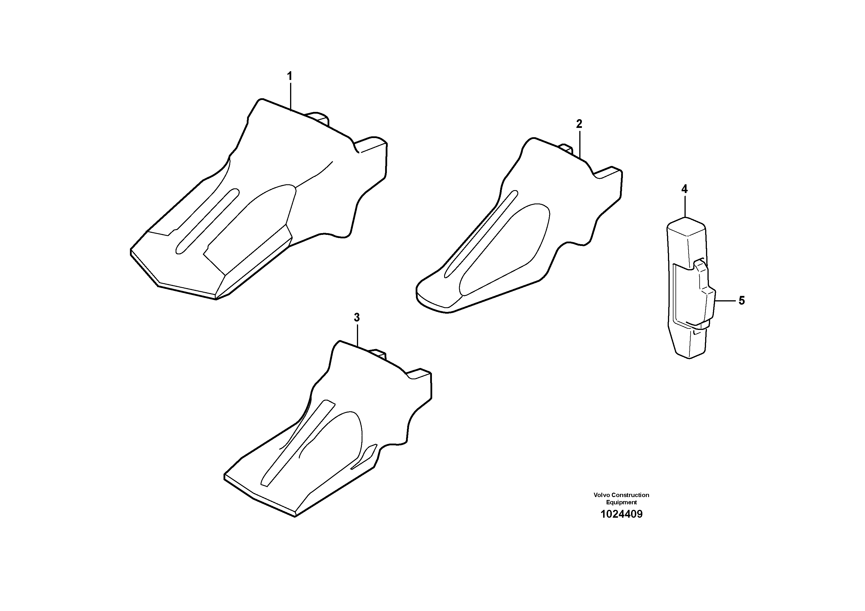 Pierce Nut VOE11417315 VOLVO