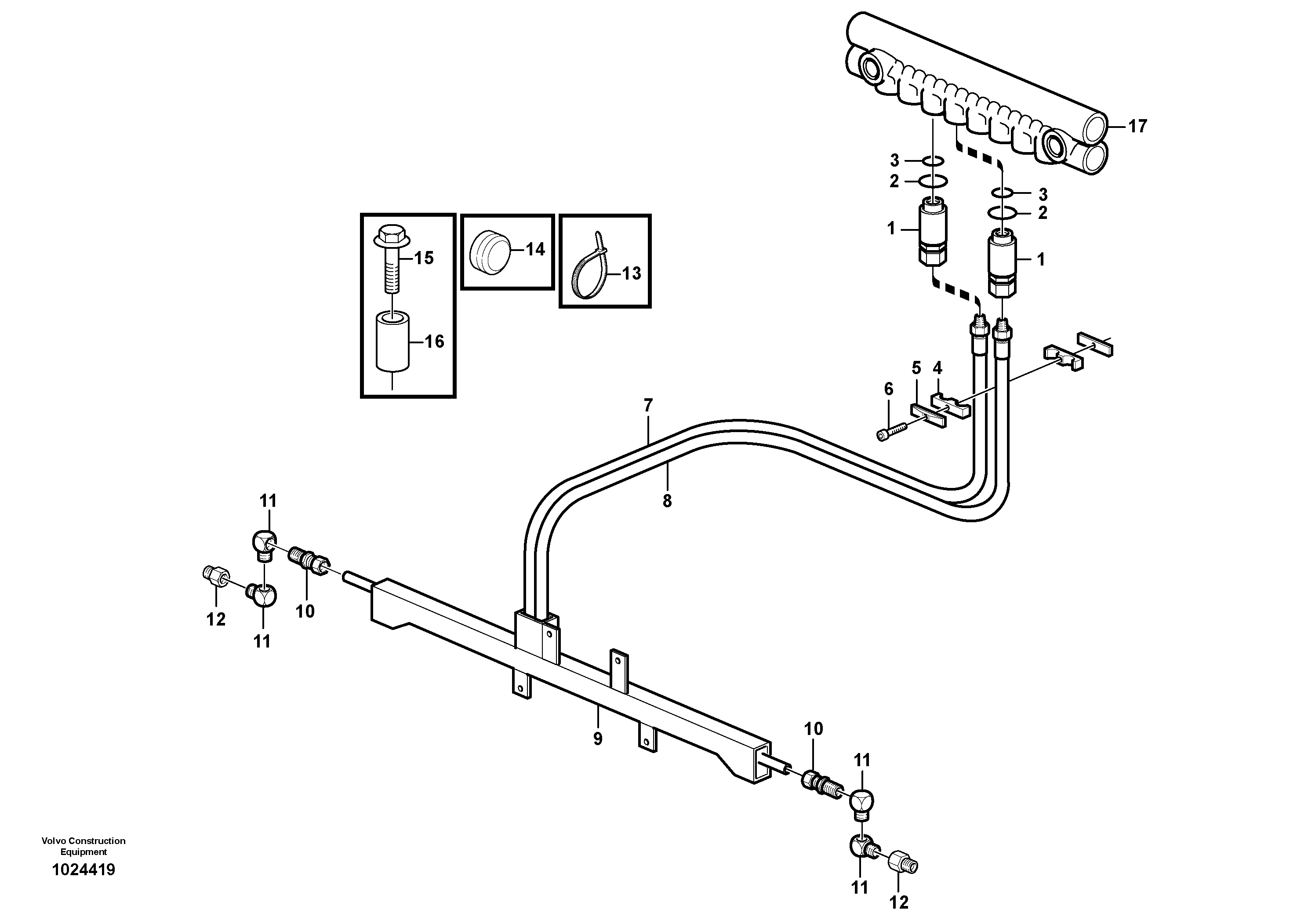 Digging Arm VOE11177393 VOLVO