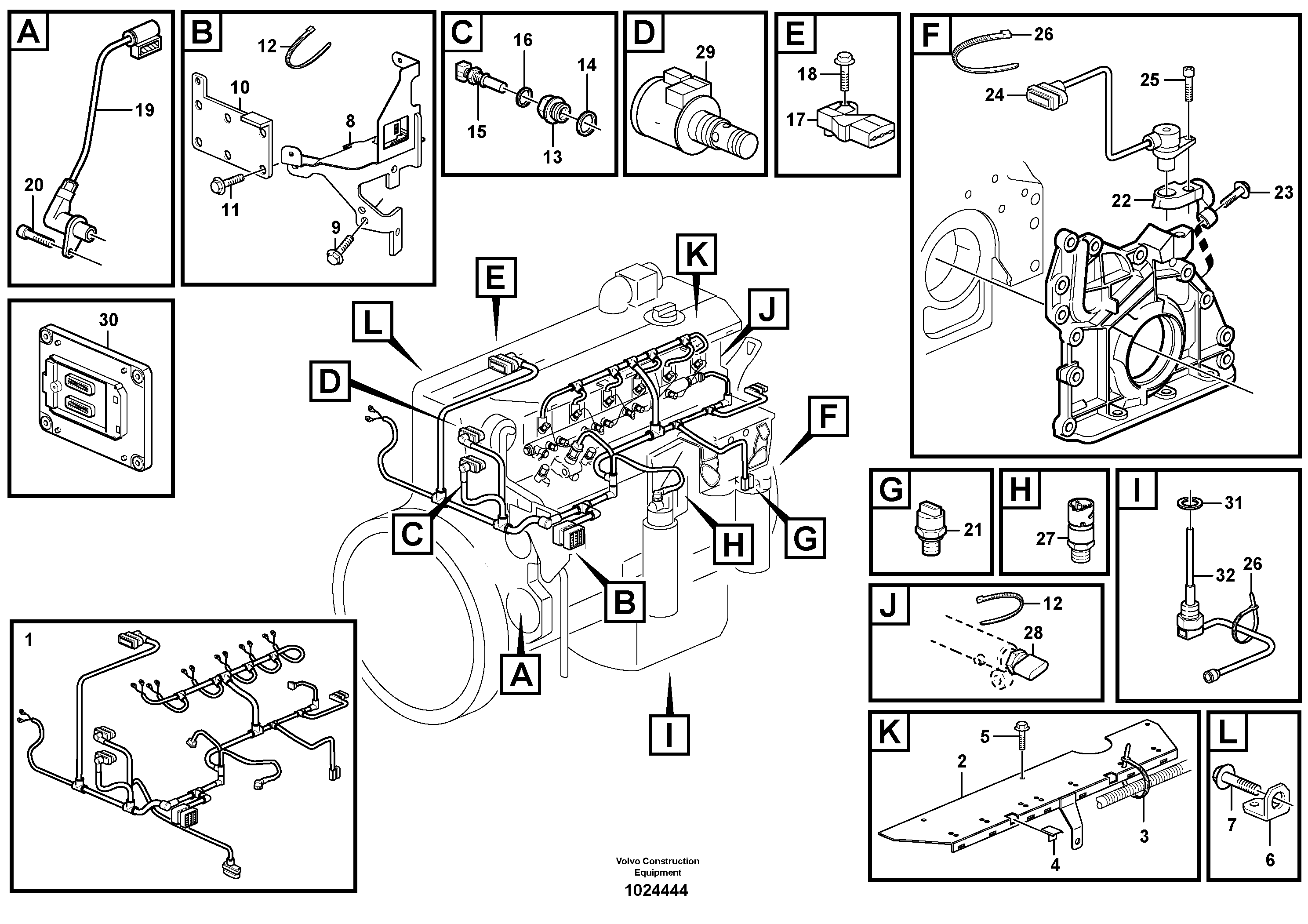 Cover Plate VOE20915014 VOLVO
