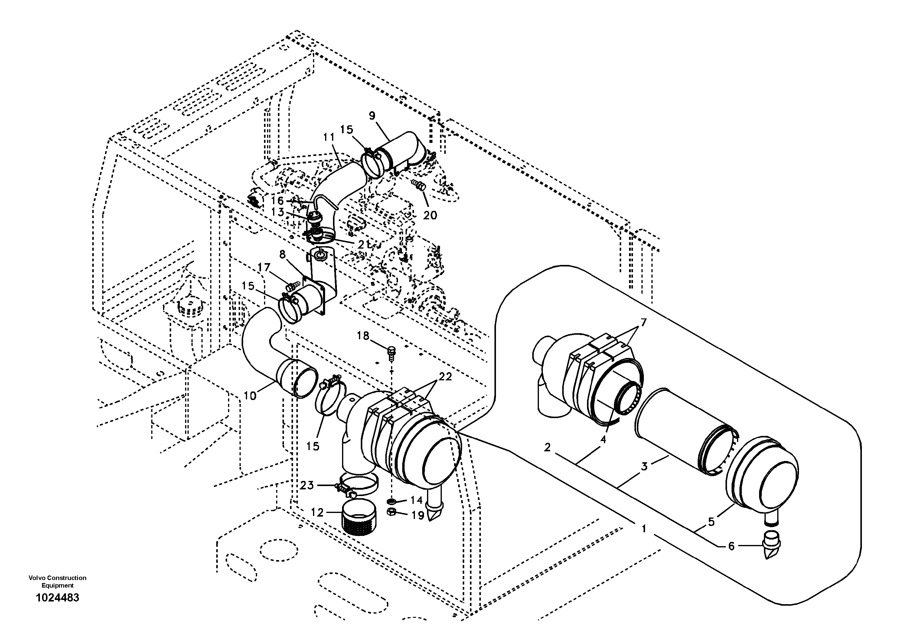 Соединитель VOE14518259 VOLVO