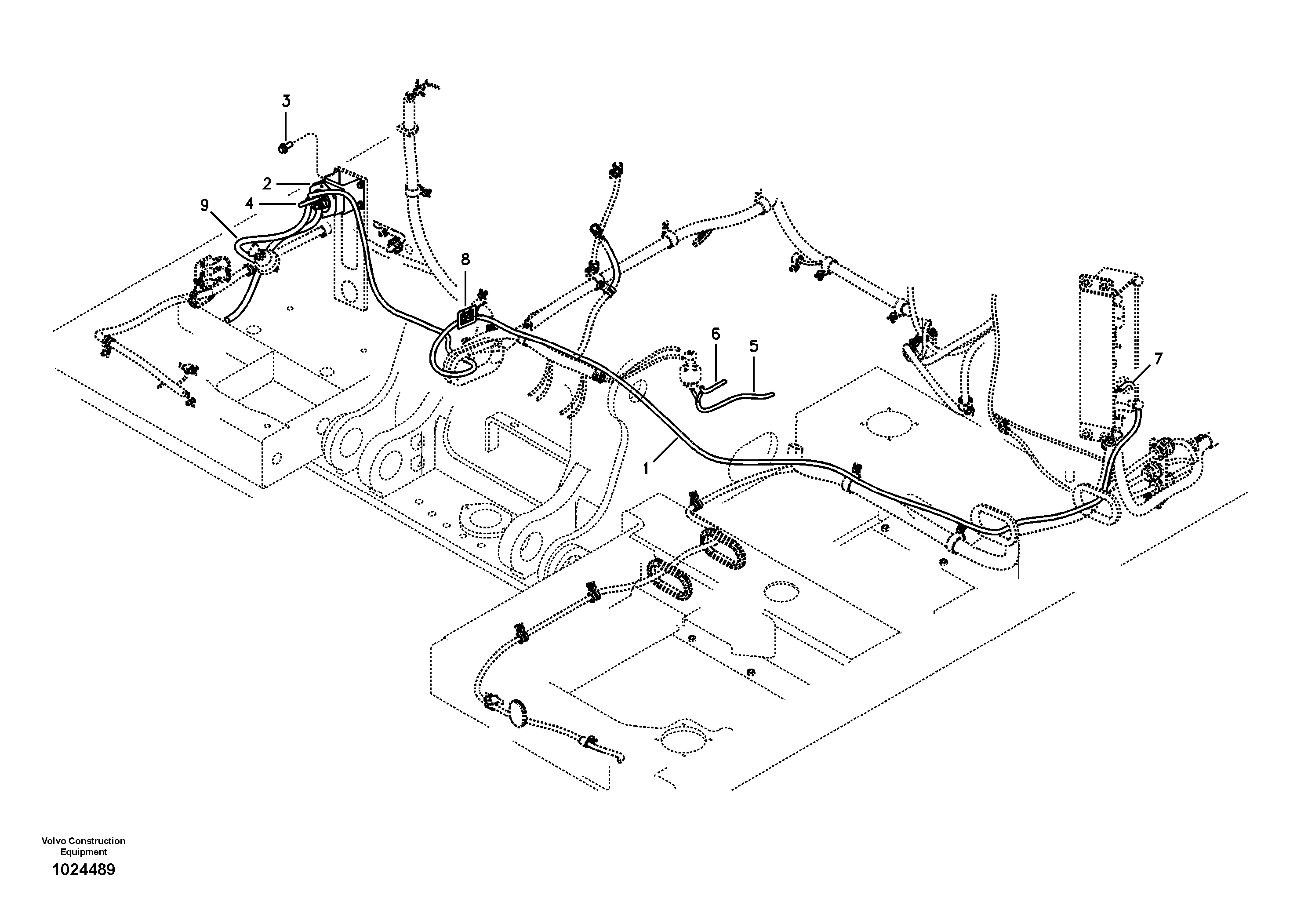 Wire harness VOE14549818 VOLVO