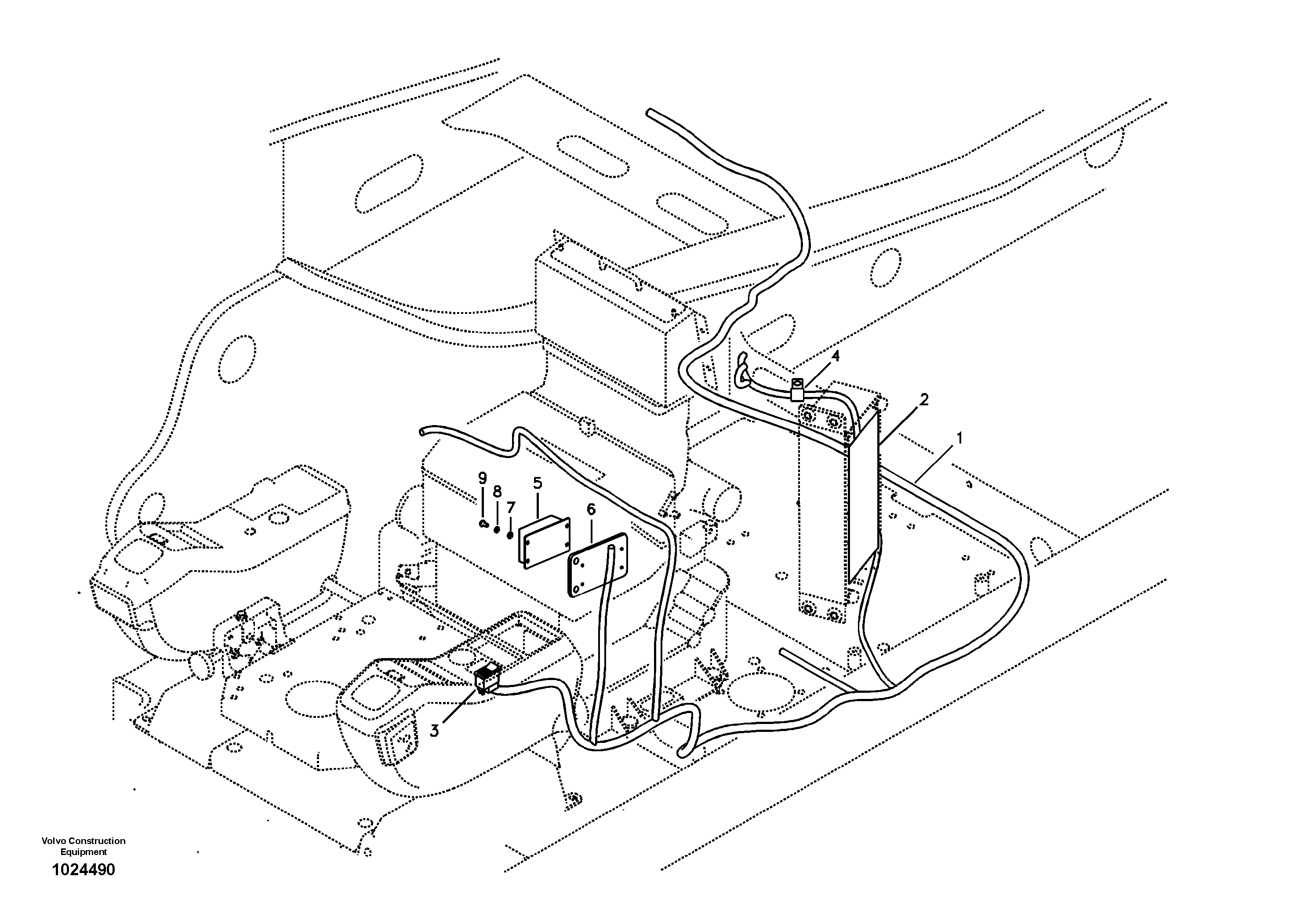 Rec.housing VOE14538714 VOLVO