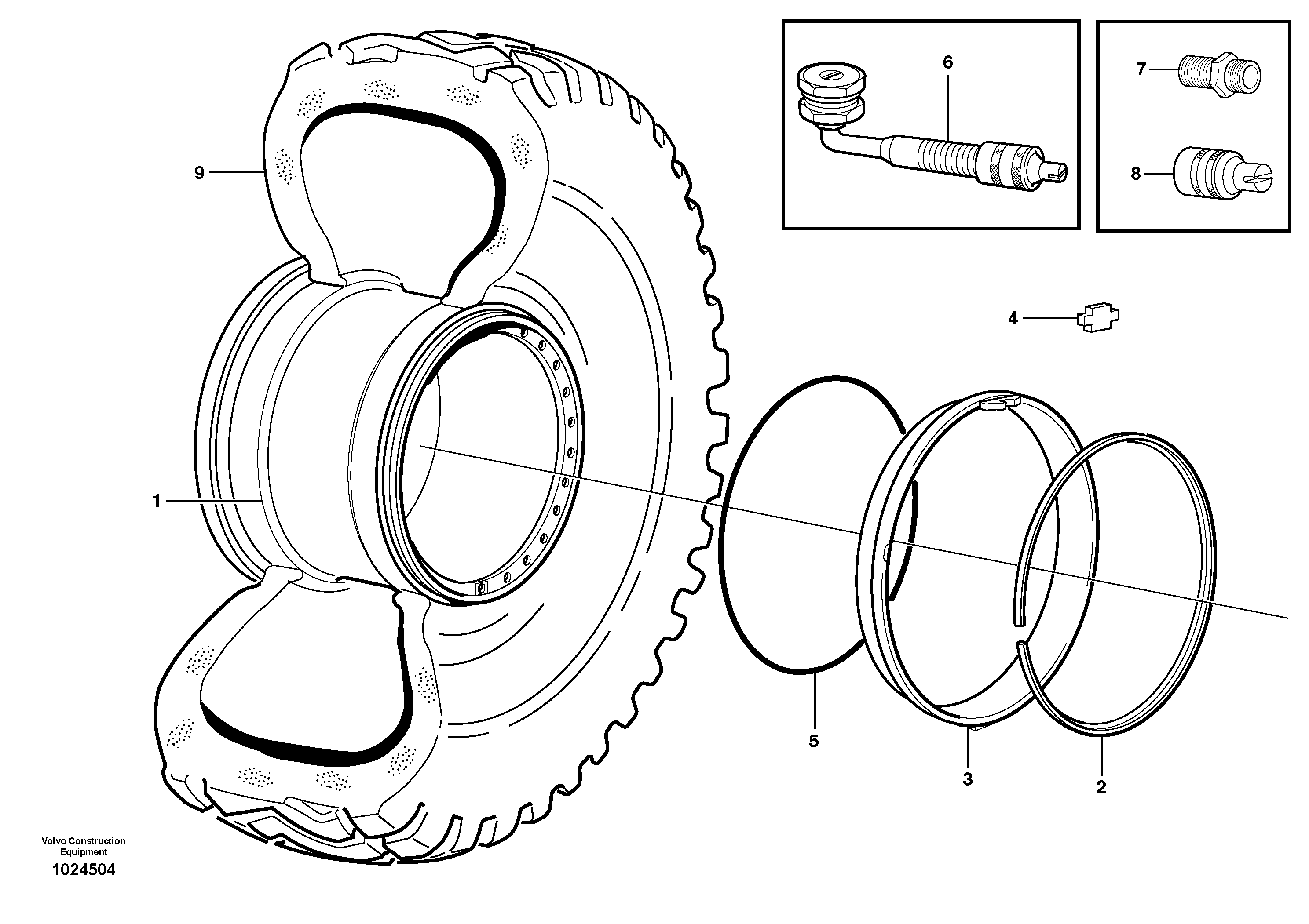 Mn Bearing Part VOE11180546 VOLVO