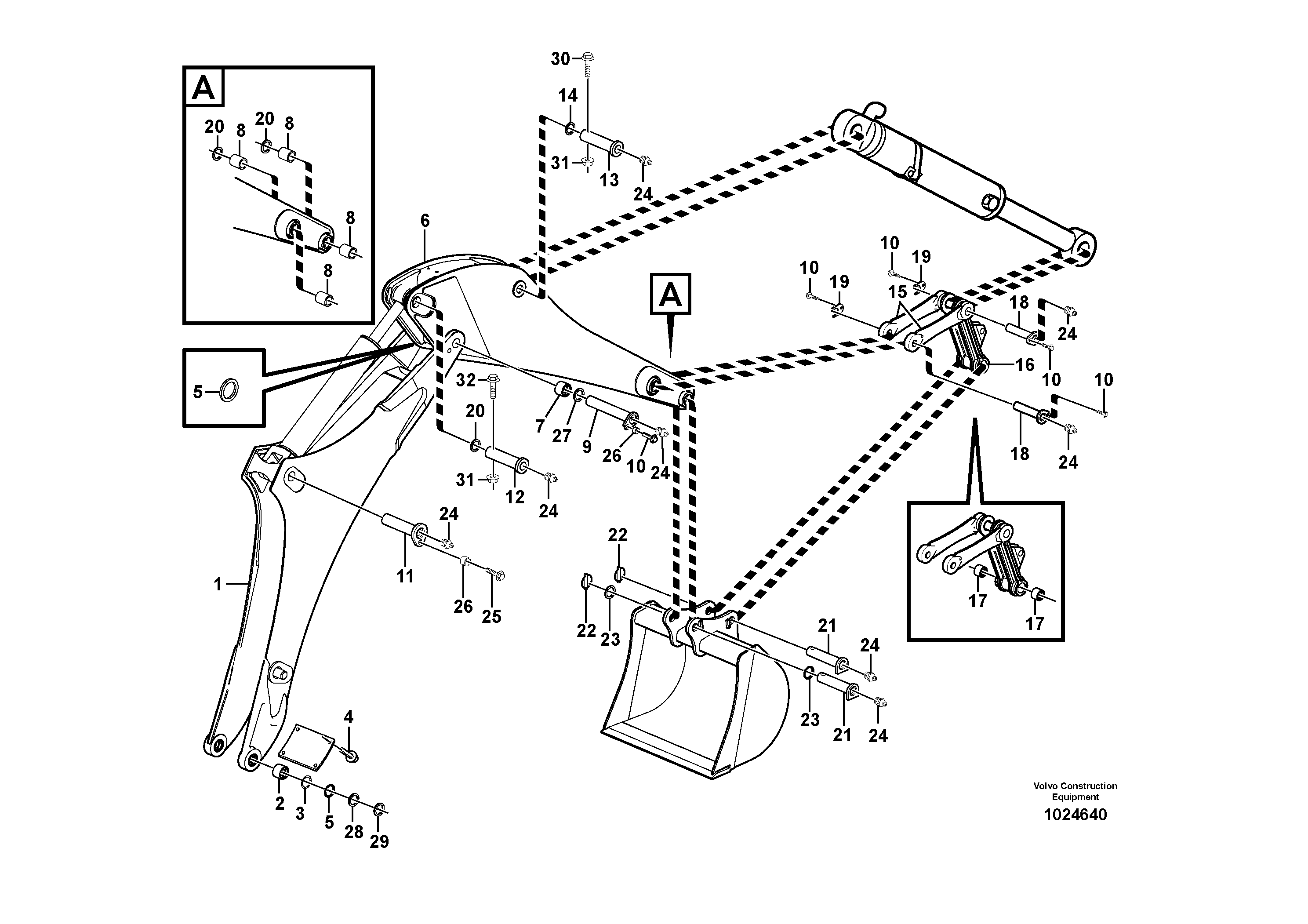 Swg Lk Cylinder VOE11887964 VOLVO