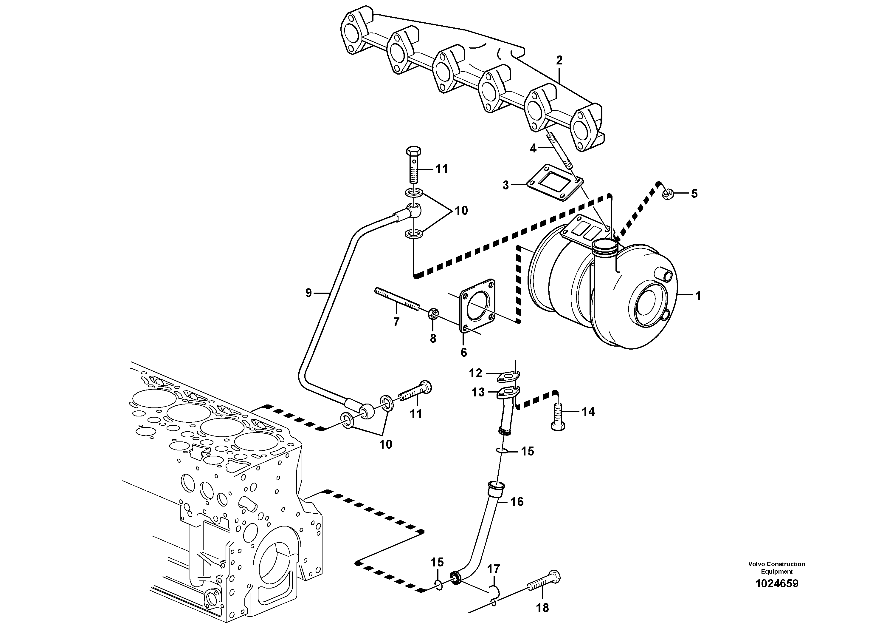 Return Line VOE20799038 VOLVO