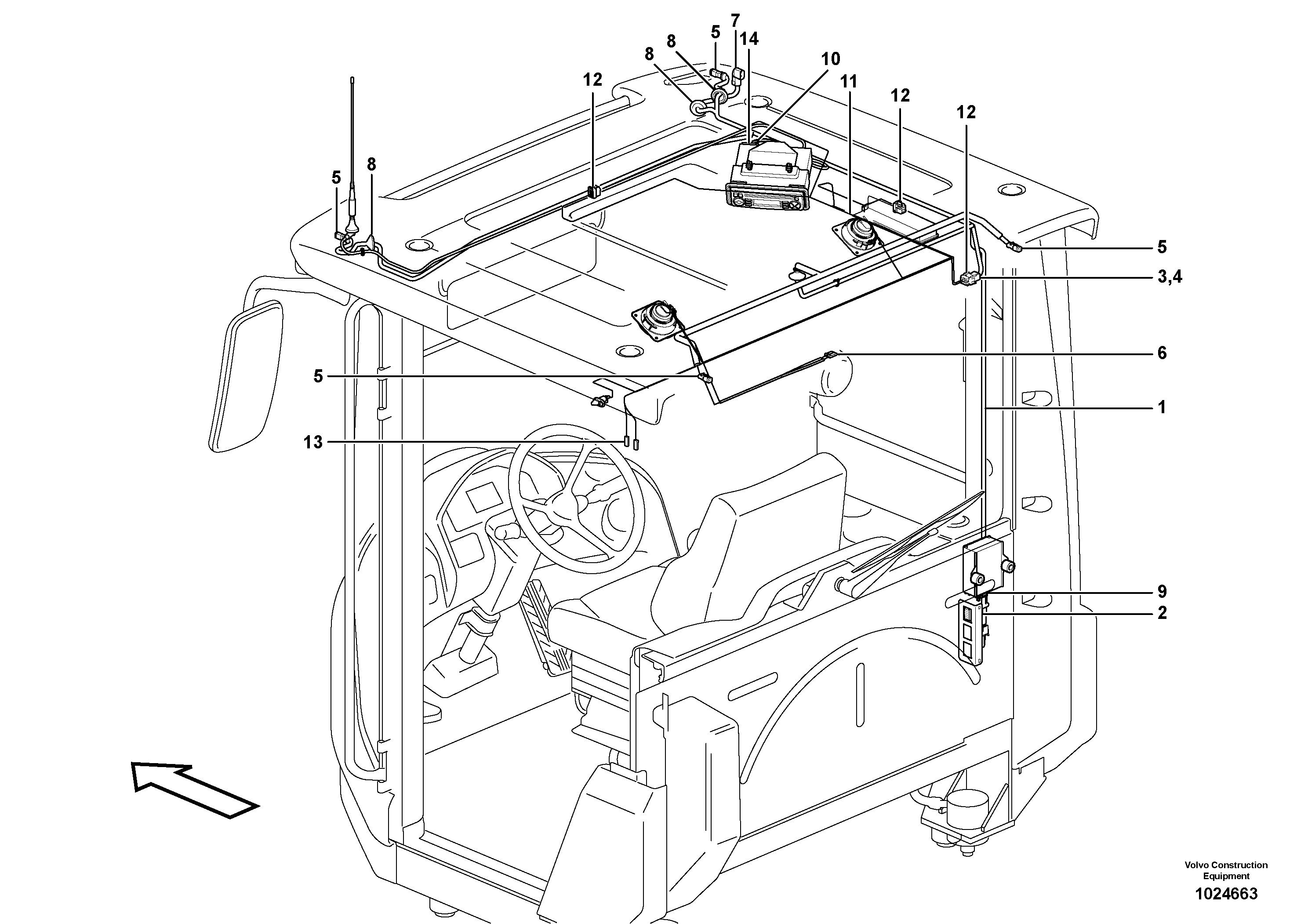Support Leg VOE15019082 VOLVO