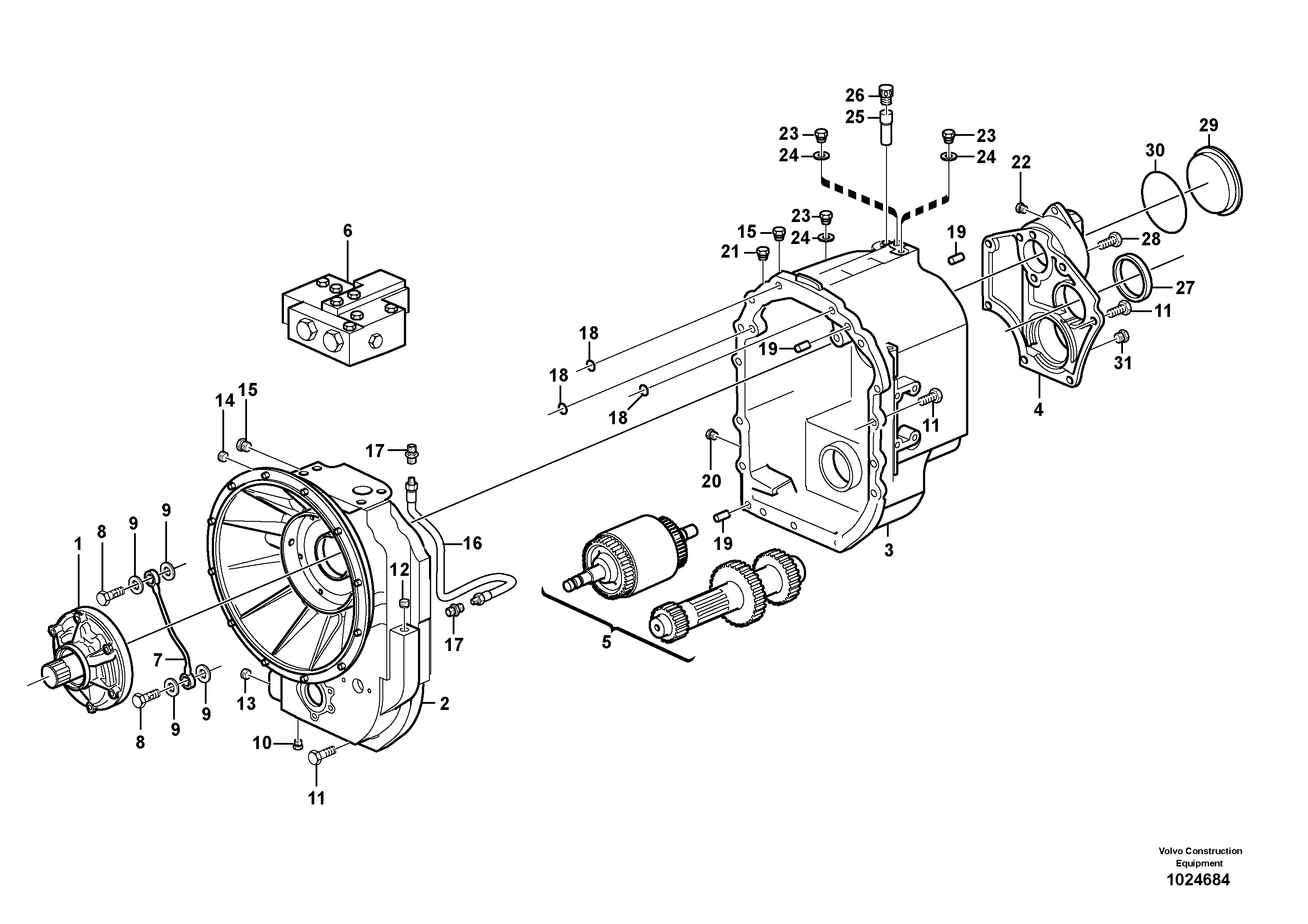 Hammer plate VOE11716784 VOLVO