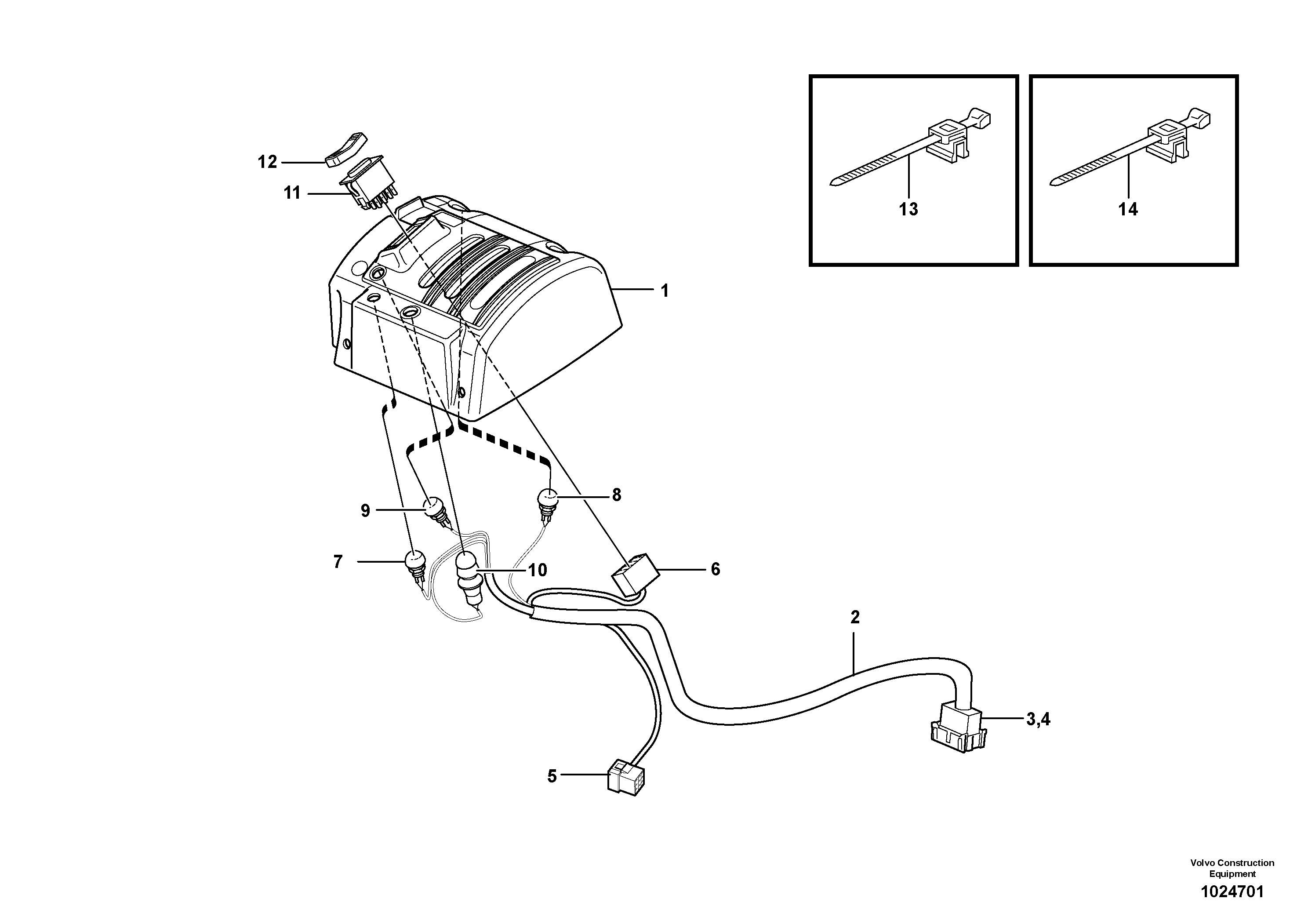 Cable Tie VOE983022 VOLVO