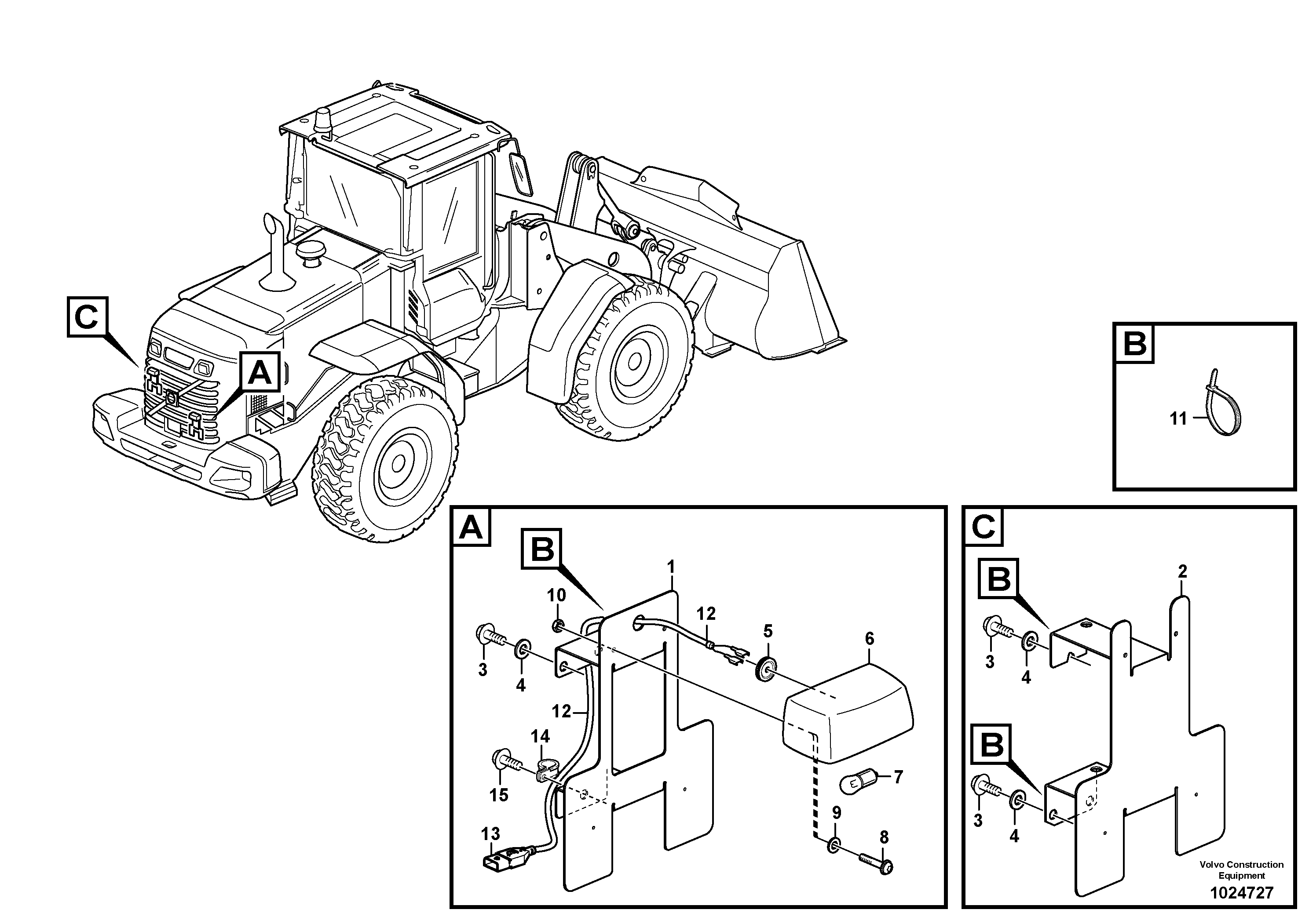 Steering Column VOE11436173 VOLVO