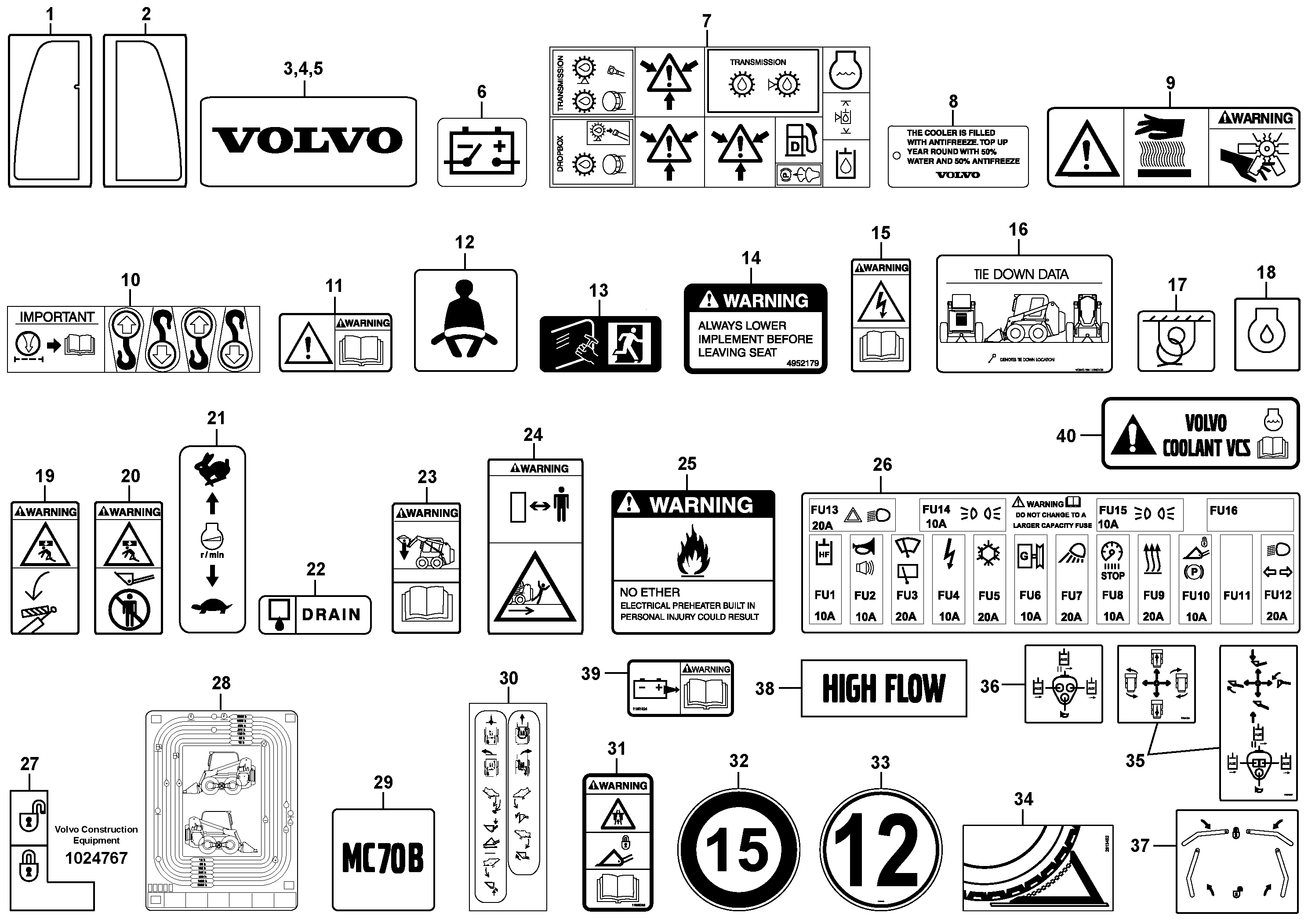 Cylinder Block VOE11851487 VOLVO