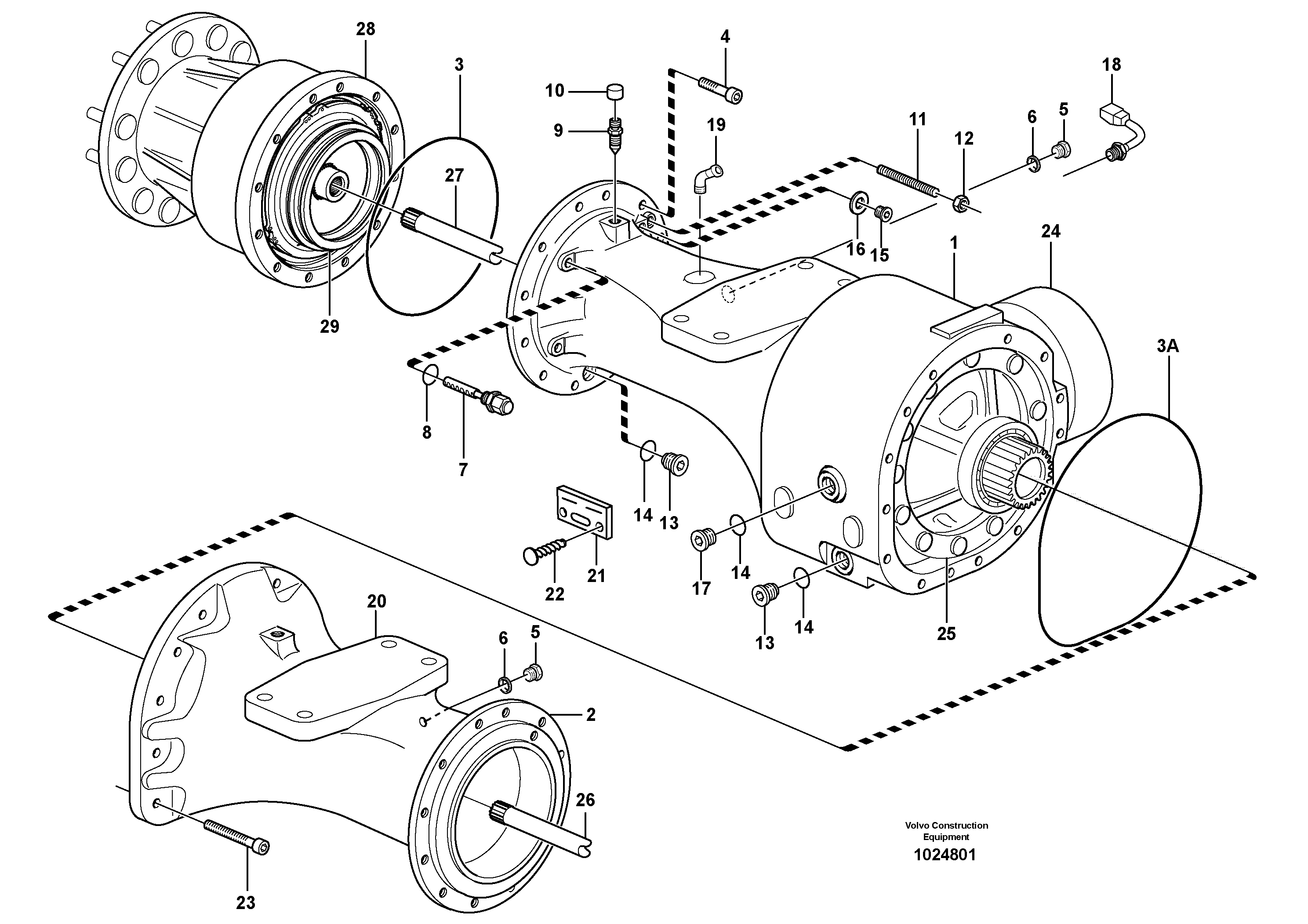 Bearing Housing VOE11168083 VOLVO