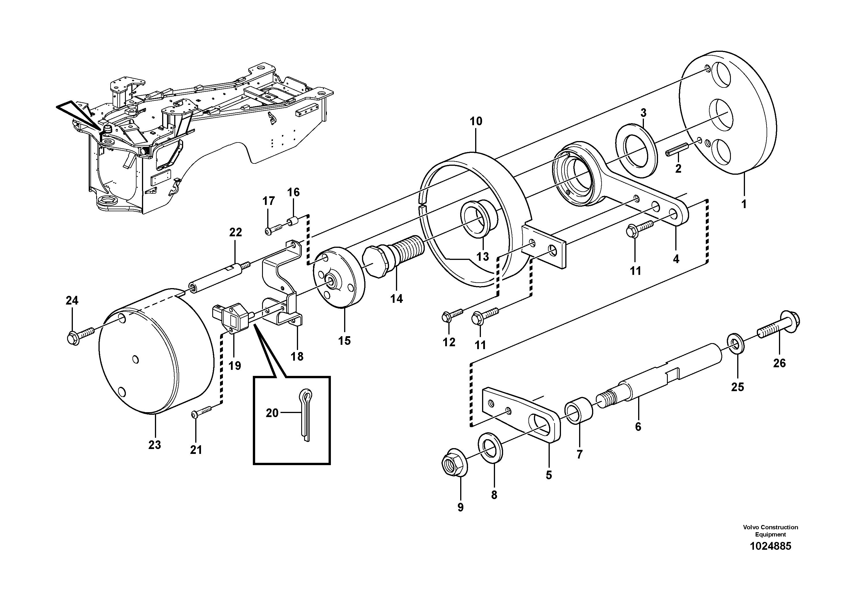 Base Cover VOE11177797 VOLVO