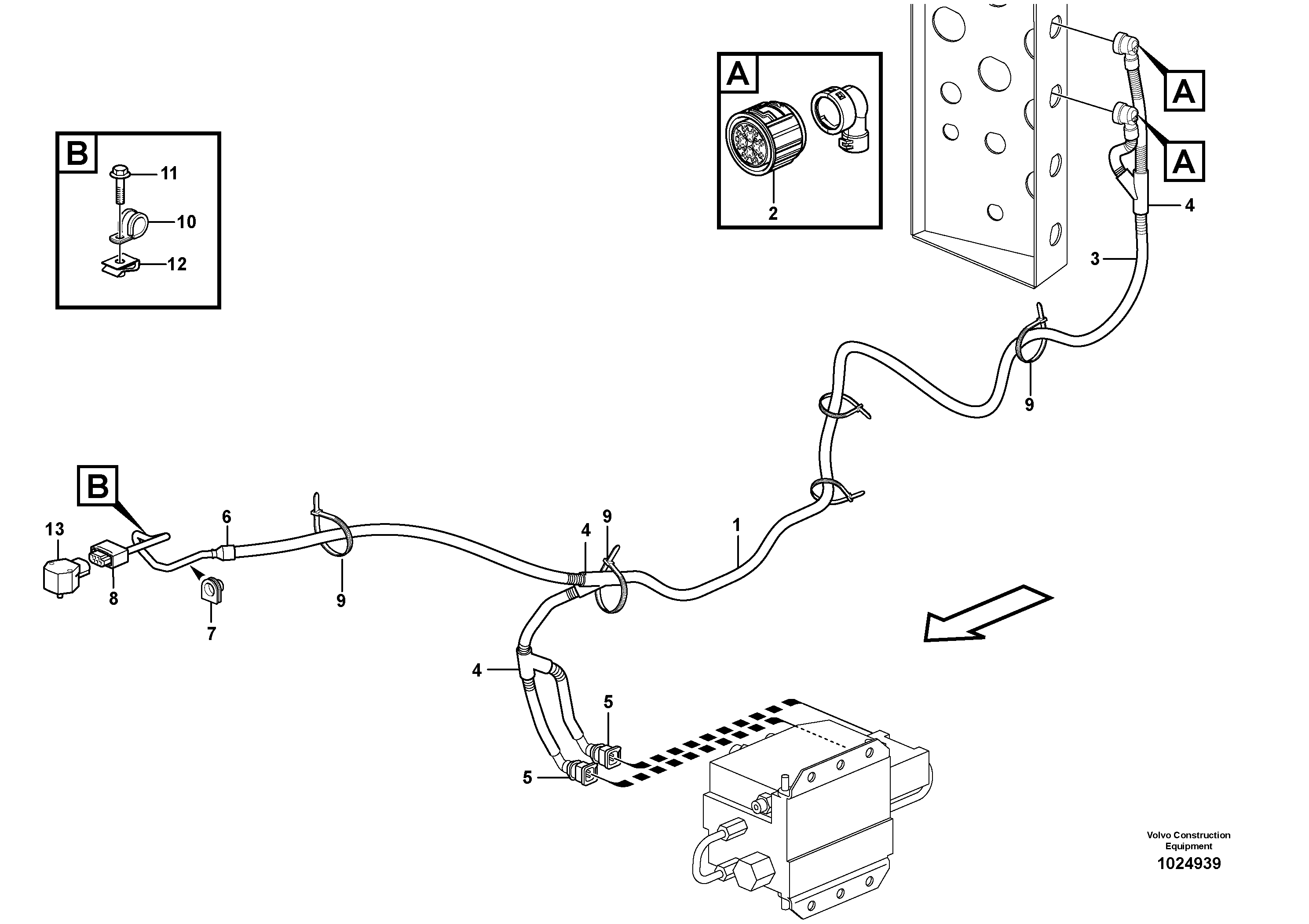Rubber cushion VOE11171435 VOLVO