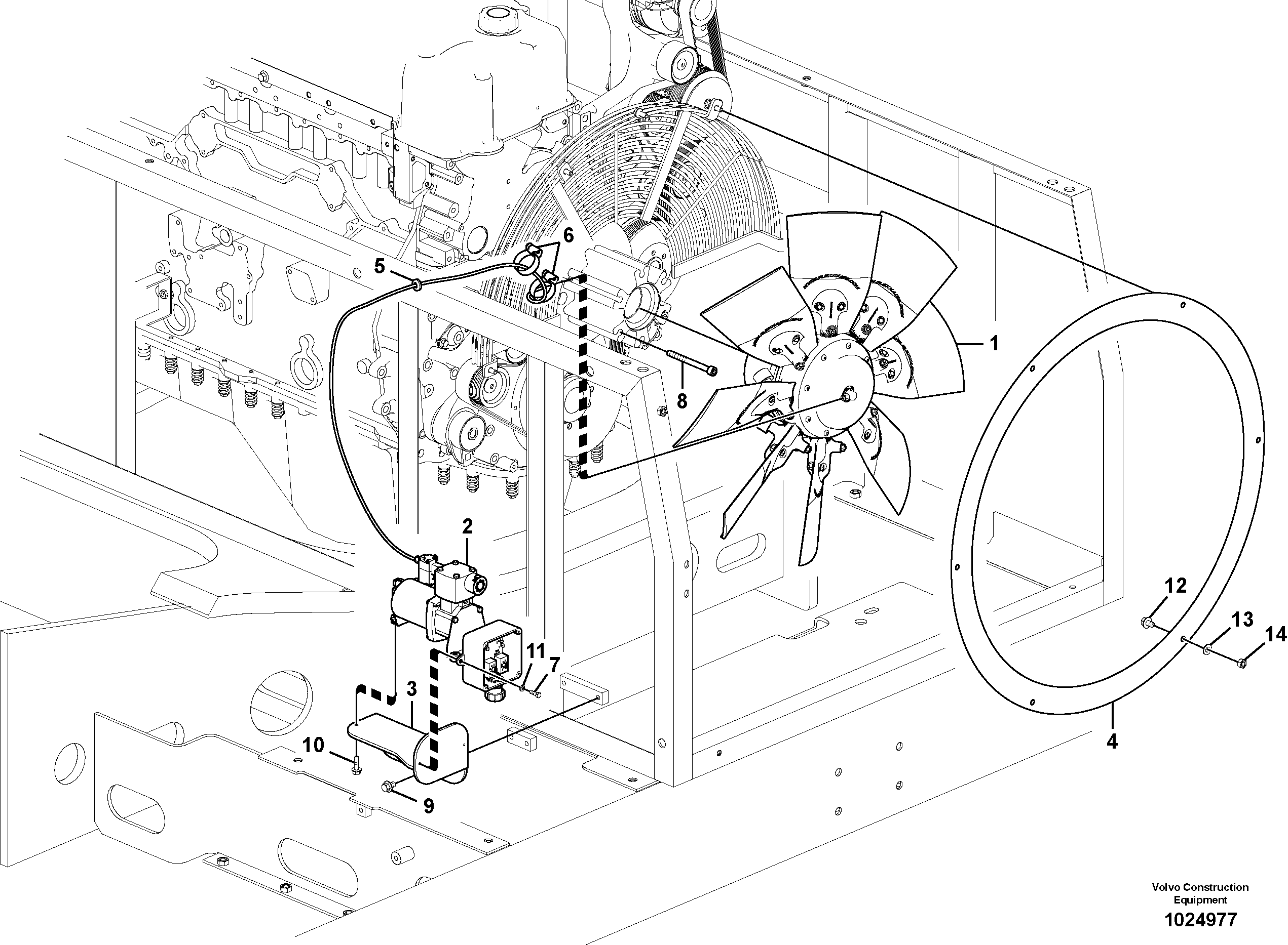 Rec.housing VOE14568086 VOLVO