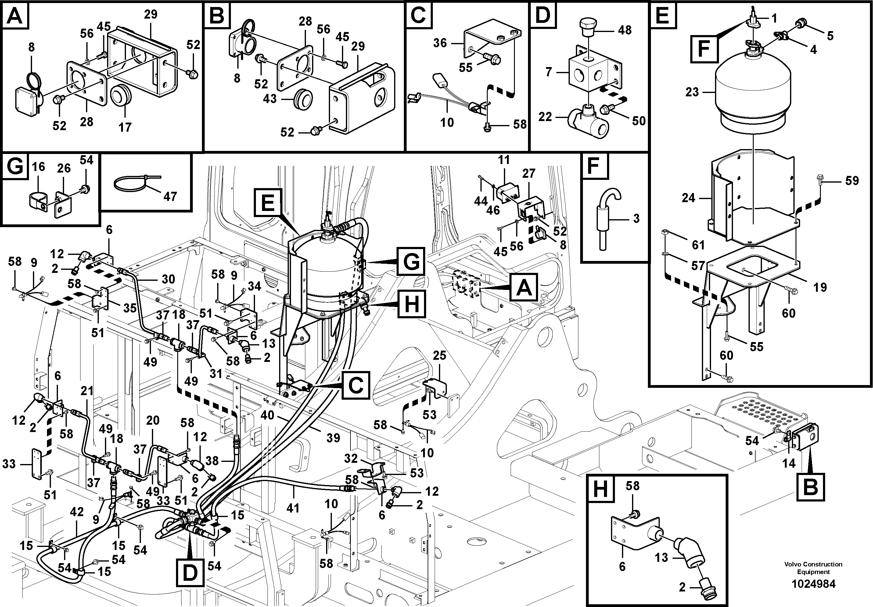 Bracket VOE14552255 VOLVO