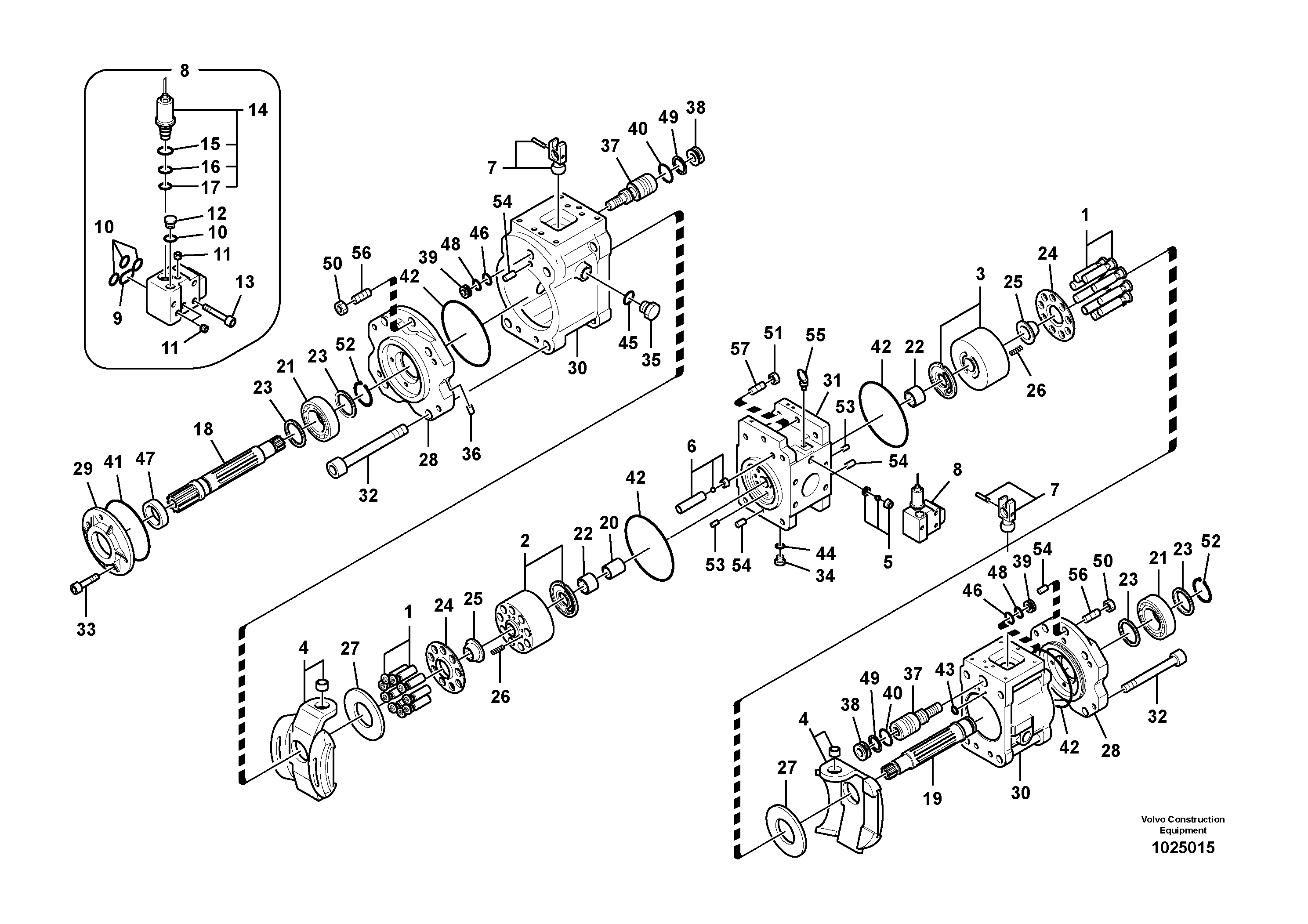 Sealing Kit VOE14535457 VOLVO