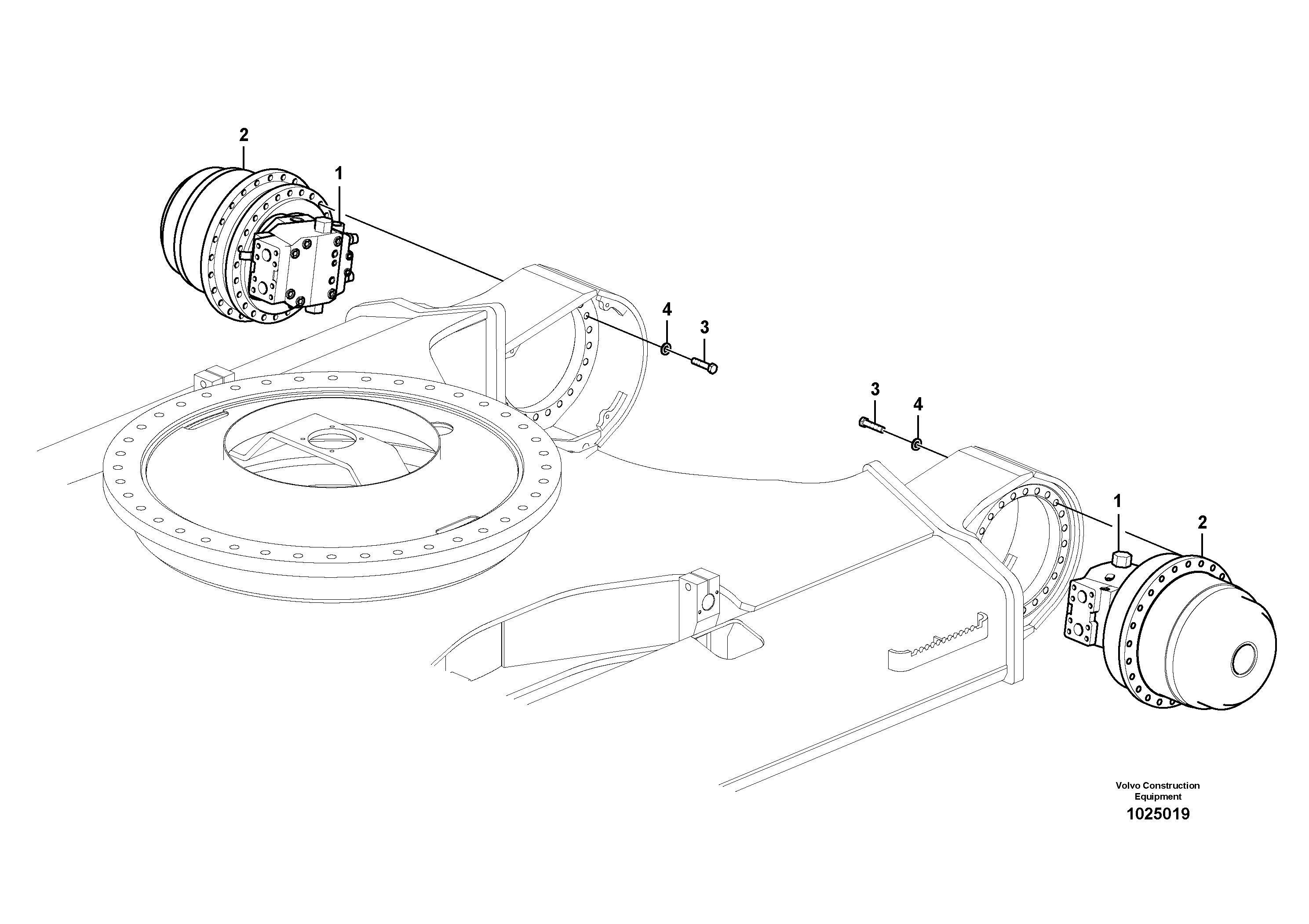 Brake disk VOE14628669 VOLVO