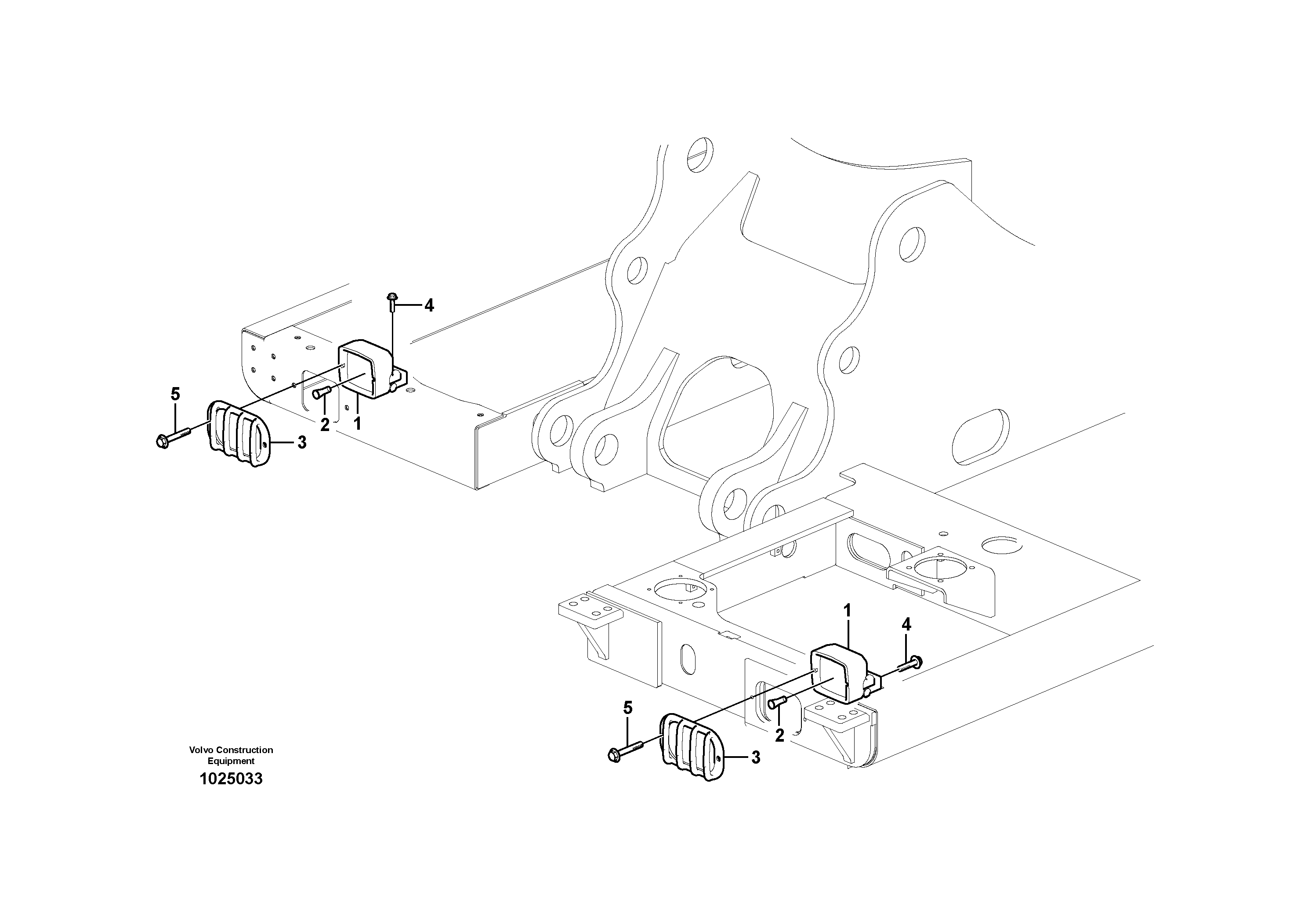 Alternator Bracket VOE14675697 VOLVO