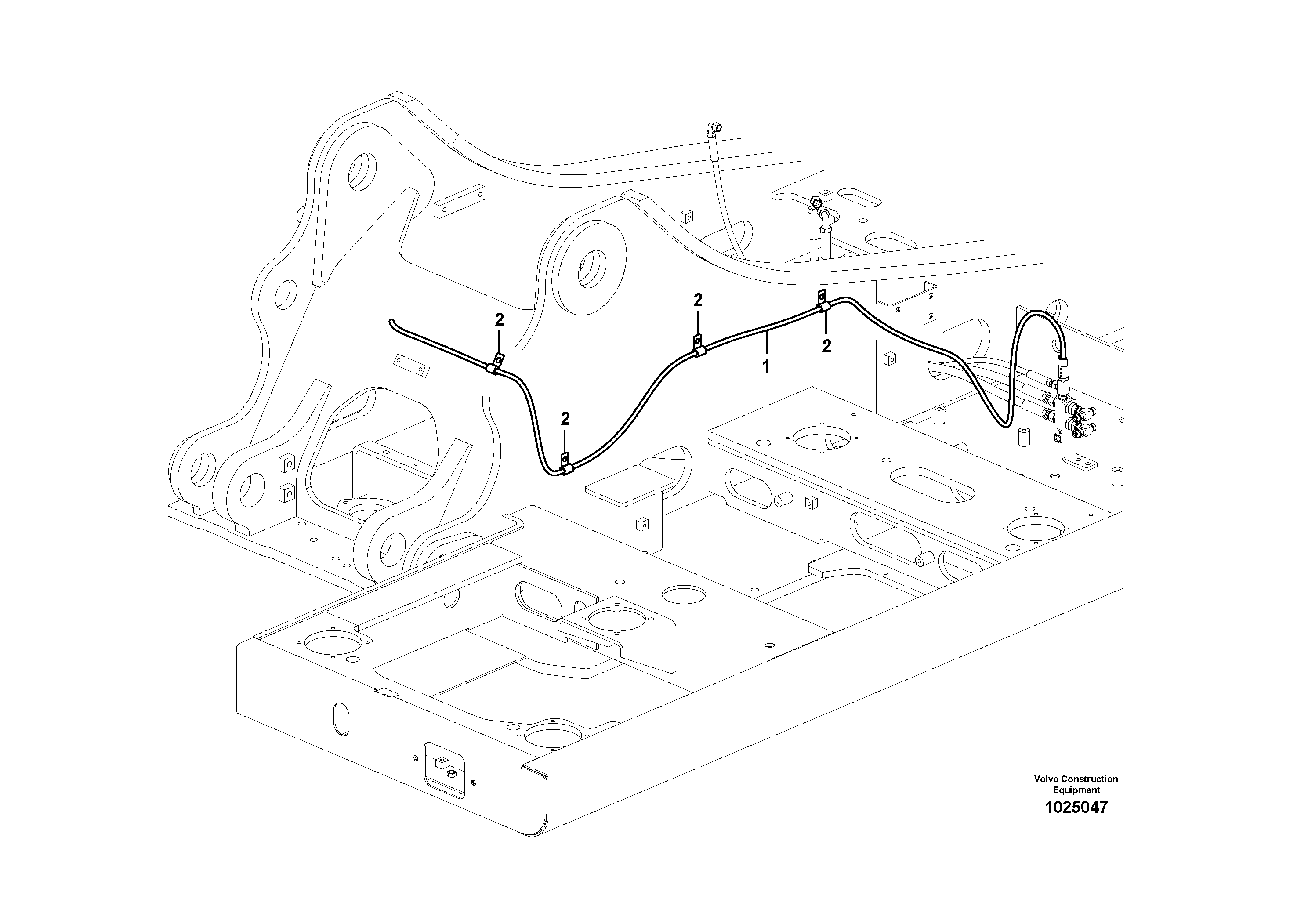 Support Leg VOE14560935 VOLVO