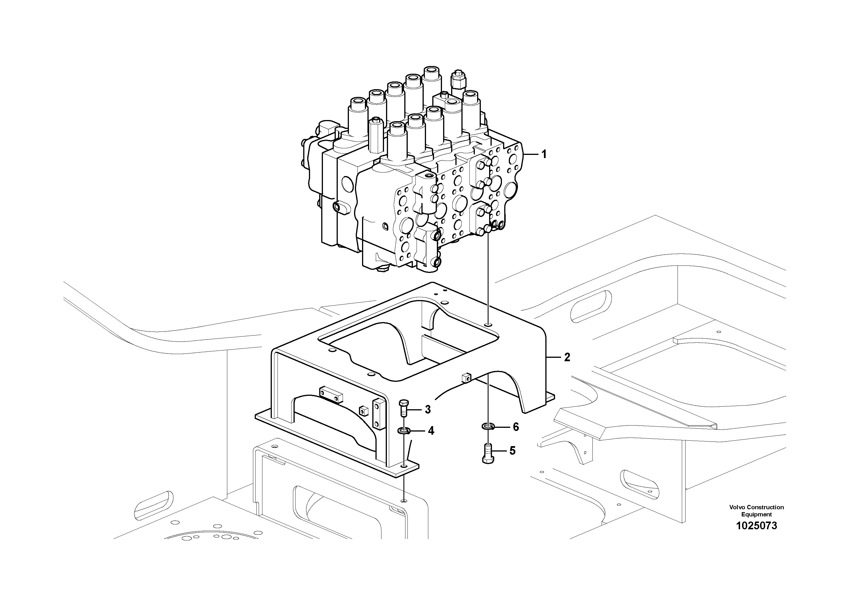 Shaft Guide VOE14601403 VOLVO