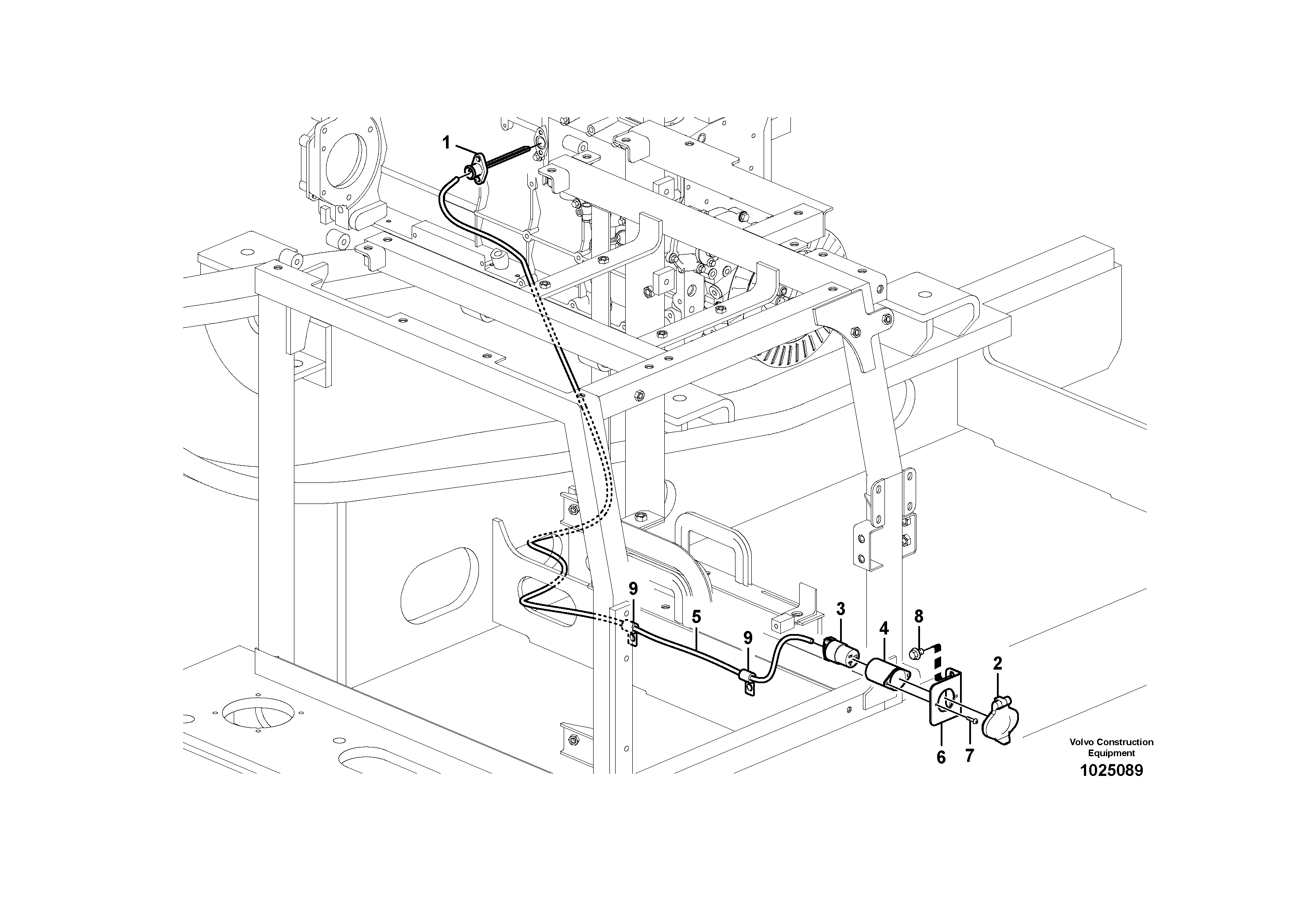 Heater RM/VOE14550594 VOLVO