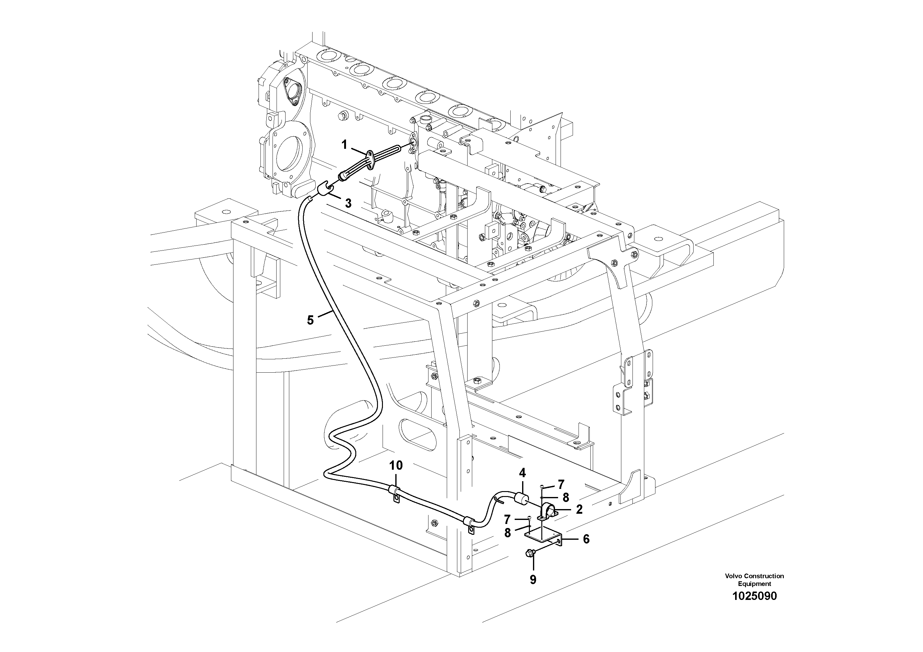 Heater VOE14550593 VOLVO