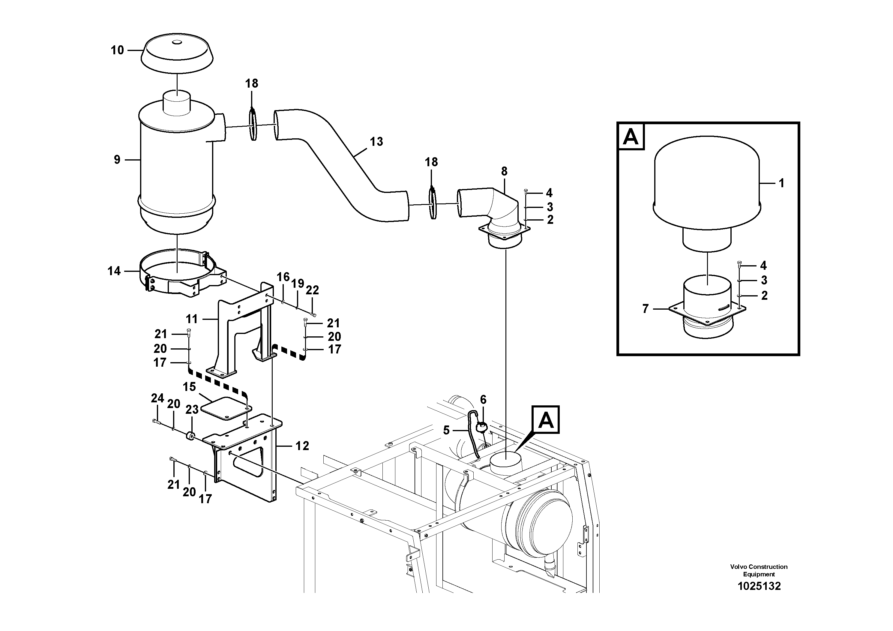 Speedsensor , fan VOE14536516 VOLVO