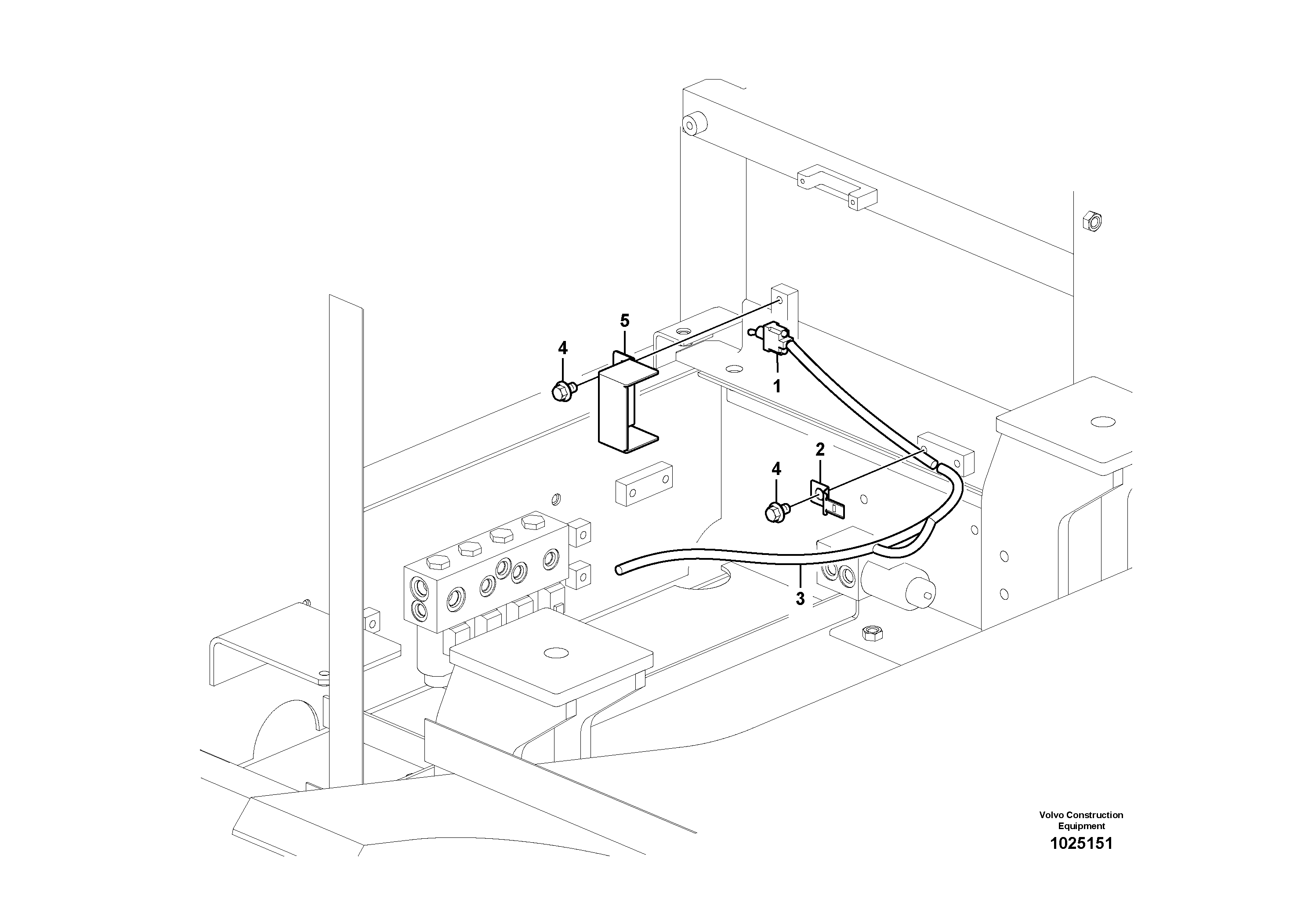 Support Leg VOE14540094 VOLVO
