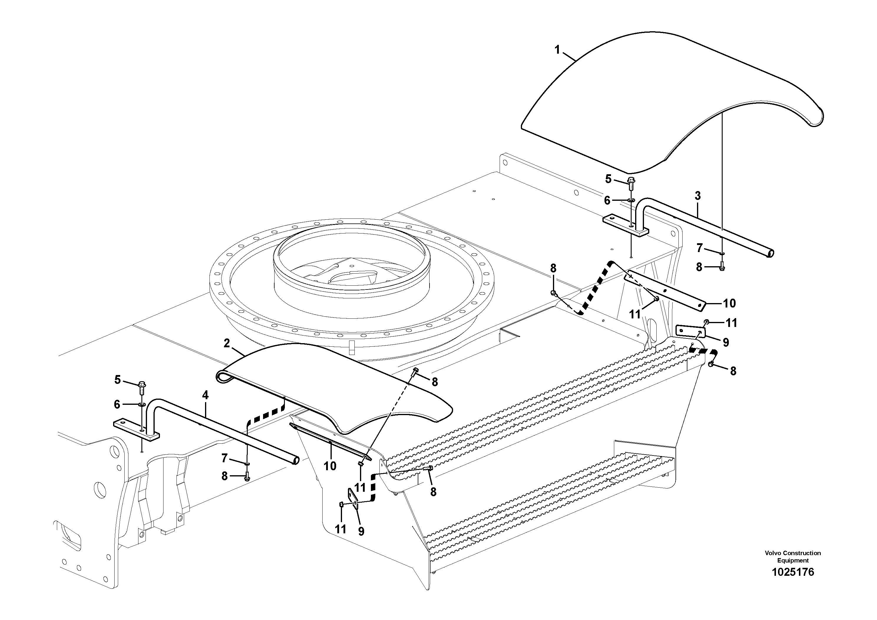 Rec.housing VOE14386487 VOLVO